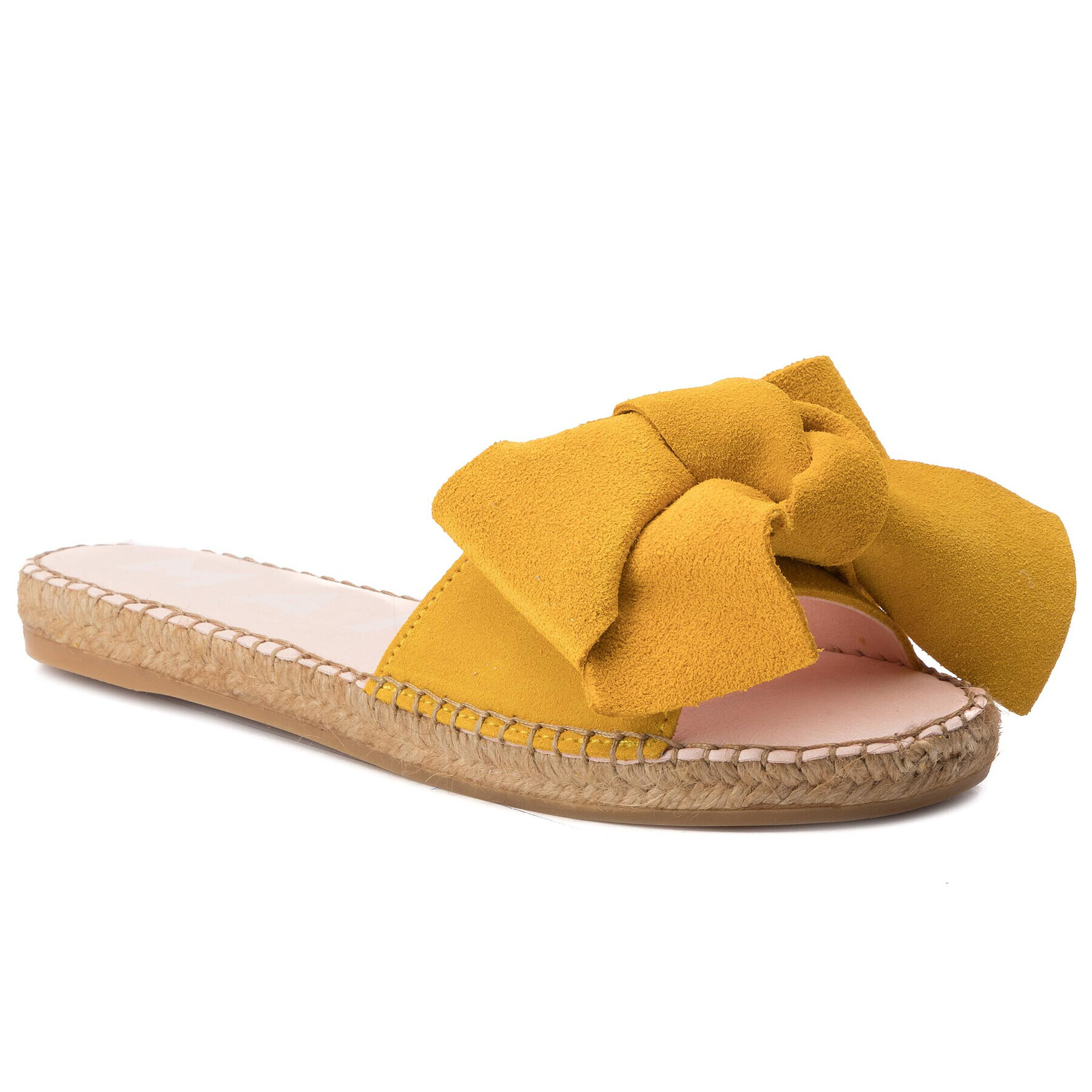 Manebi Еспадрили Sandals With Bow M 2.2 J0 Жълт - Pepit.bg