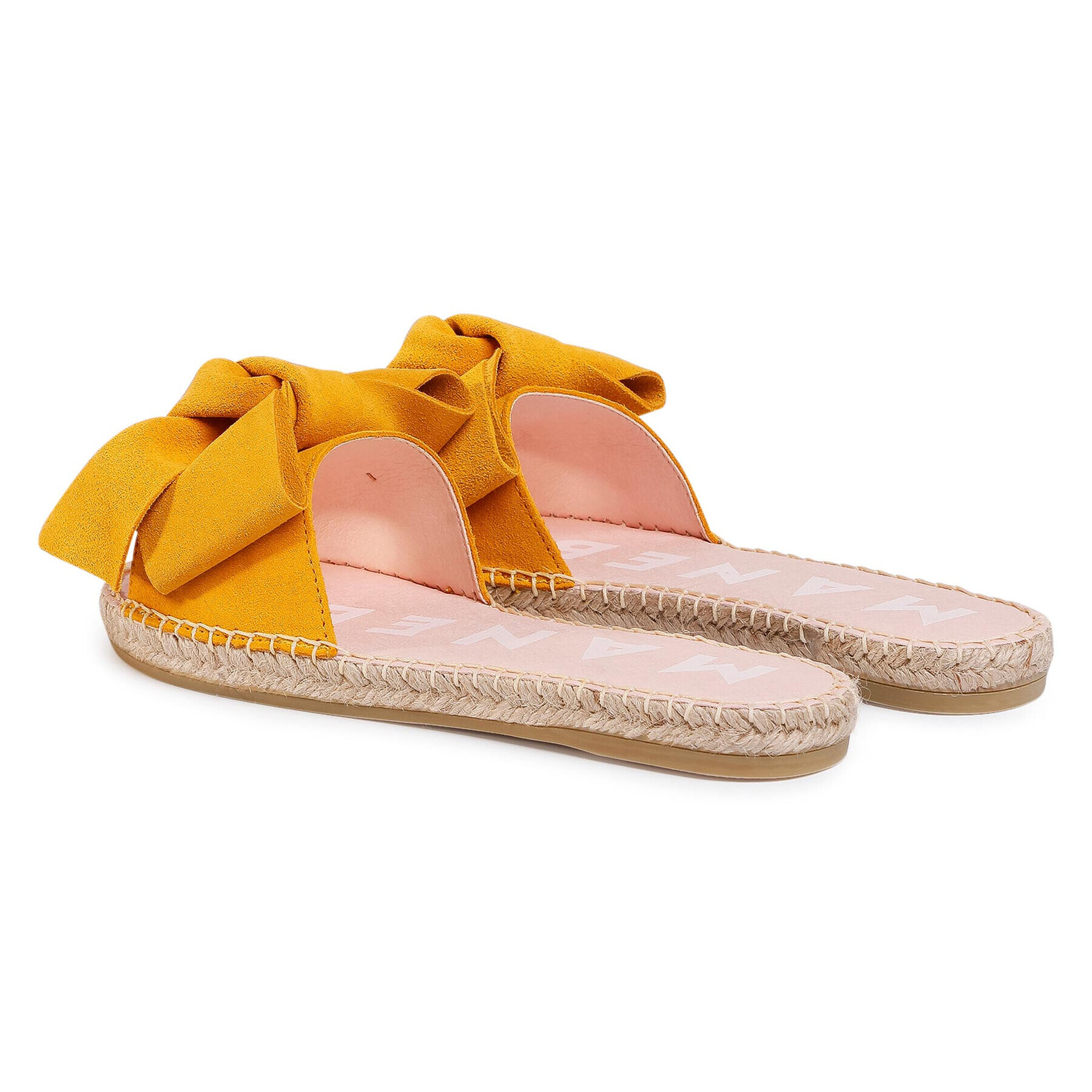 Manebi Еспадрили Sandals With Bow M 2.4 J0 Жълт - Pepit.bg