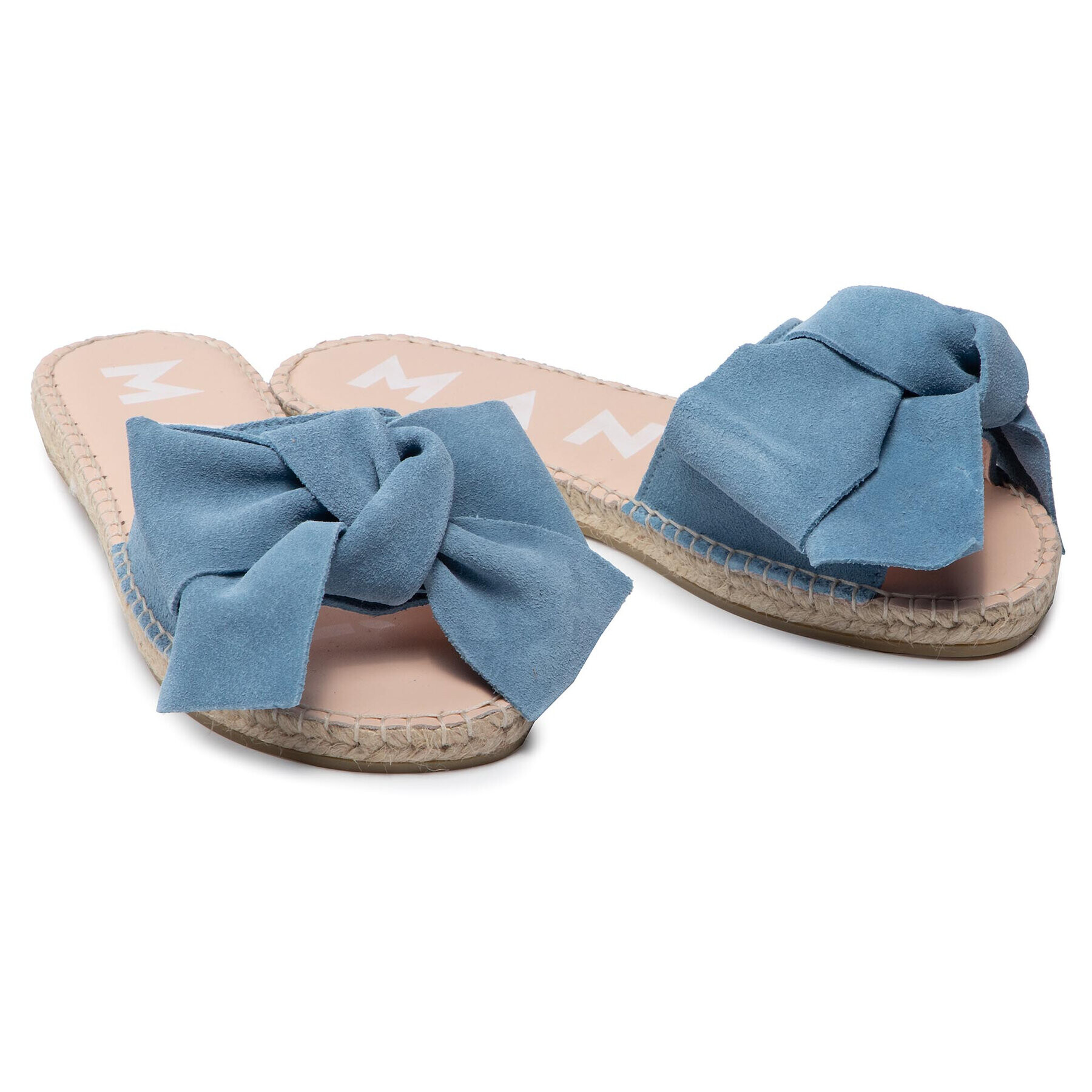 Manebi Еспадрили Sandals With Bow M 3.0 J0 Син - Pepit.bg