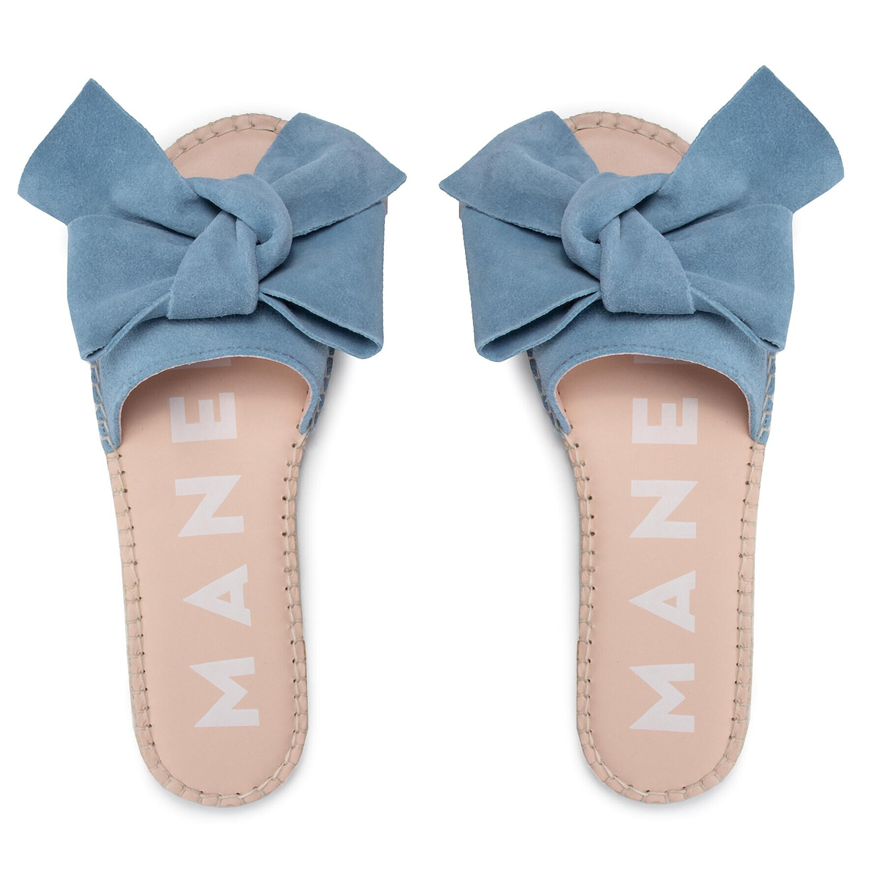 Manebi Еспадрили Sandals With Bow M 3.0 J0 Син - Pepit.bg