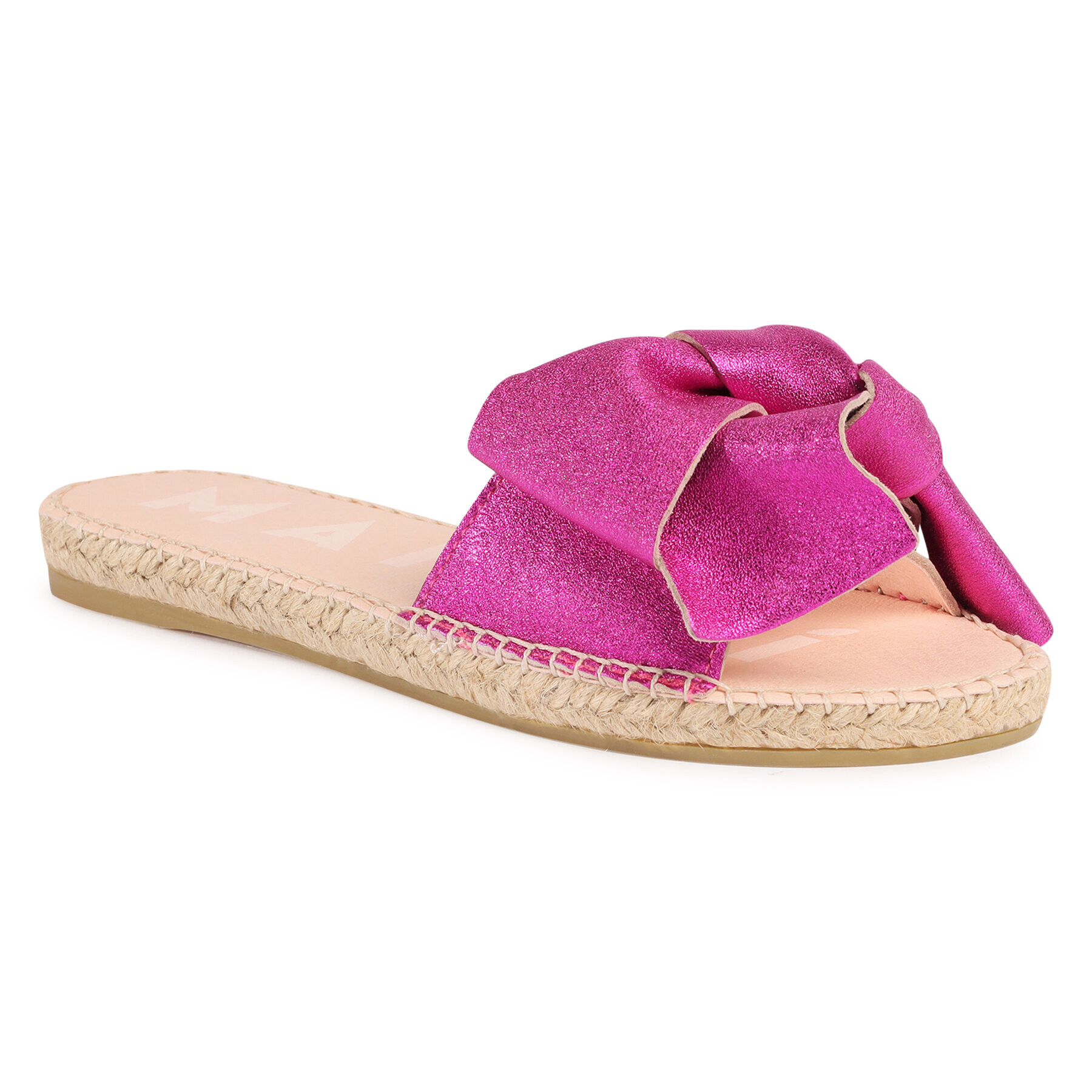 Manebi Еспадрили Sandals With Bow O 1.3 J0 Розов - Pepit.bg
