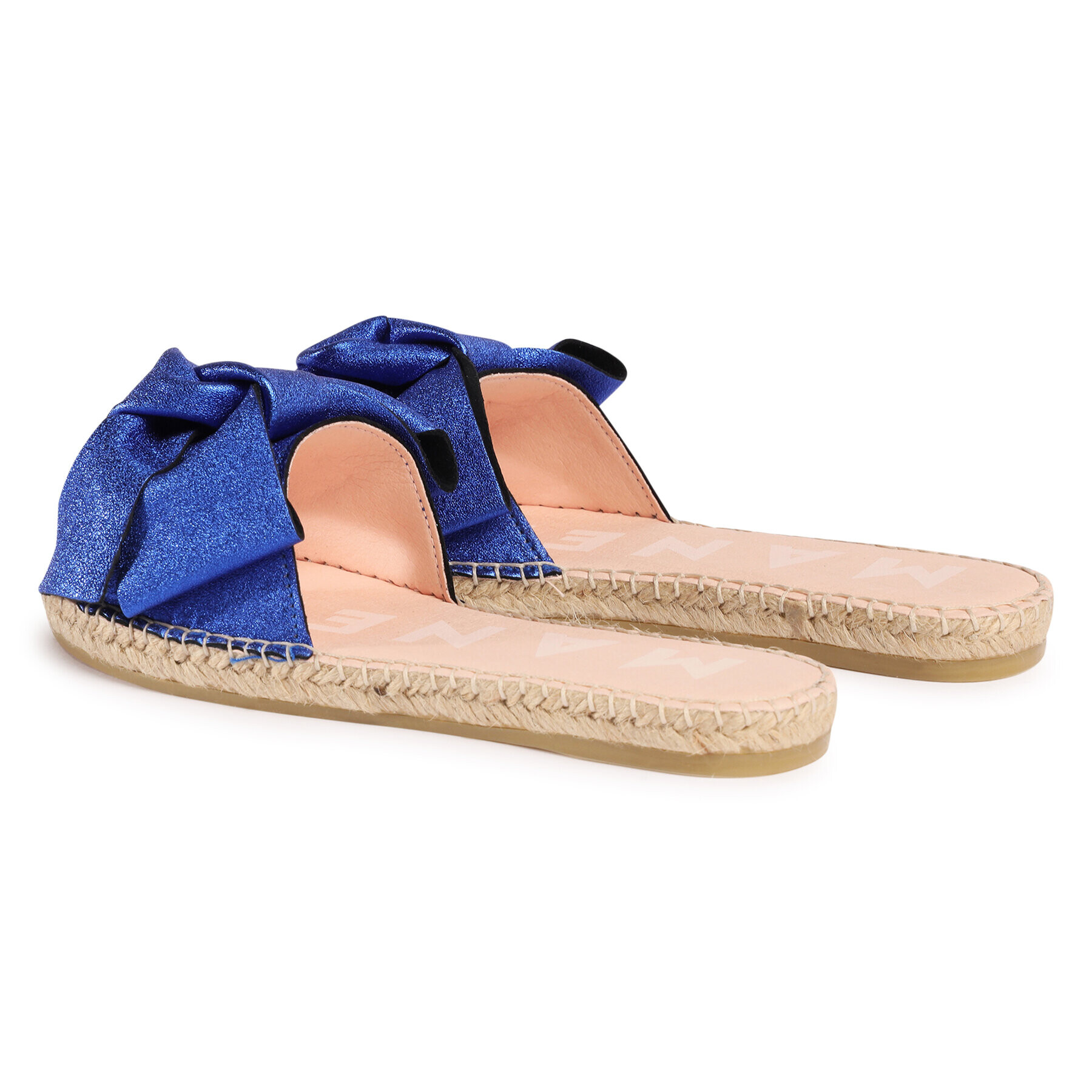 Manebi Еспадрили Sandals With Bow O 1.6 J0 Син - Pepit.bg