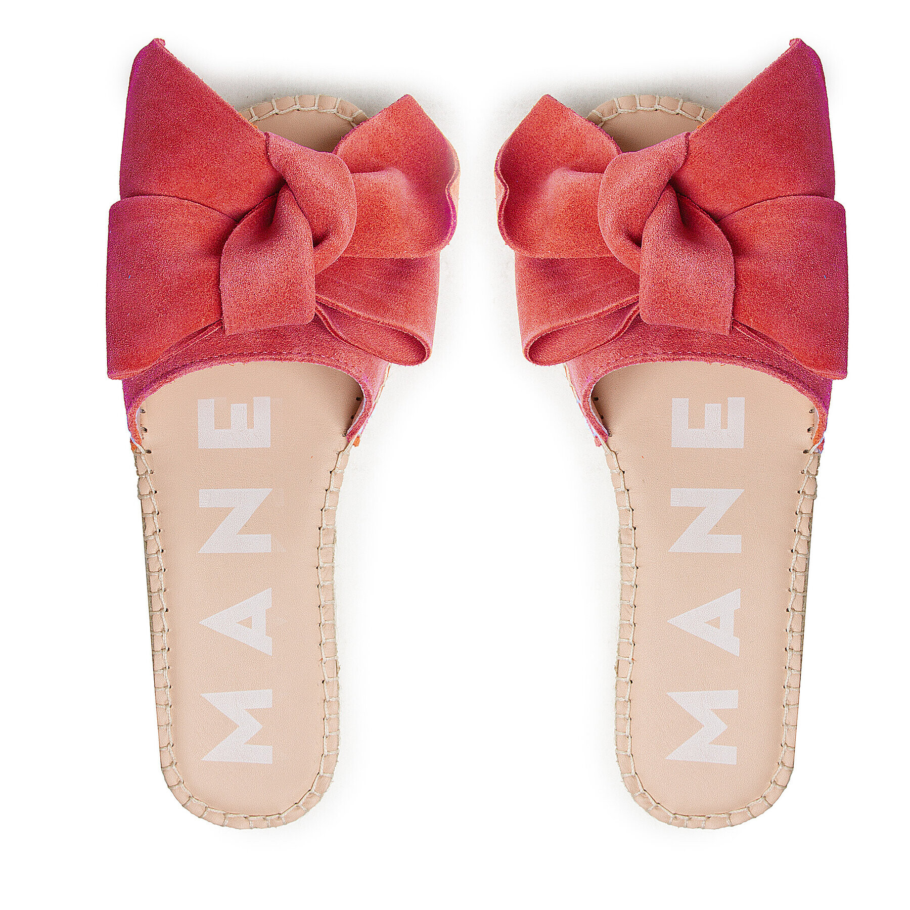 Manebi Еспадрили Sandals With Bow R 3.3 J0 Оранжев - Pepit.bg