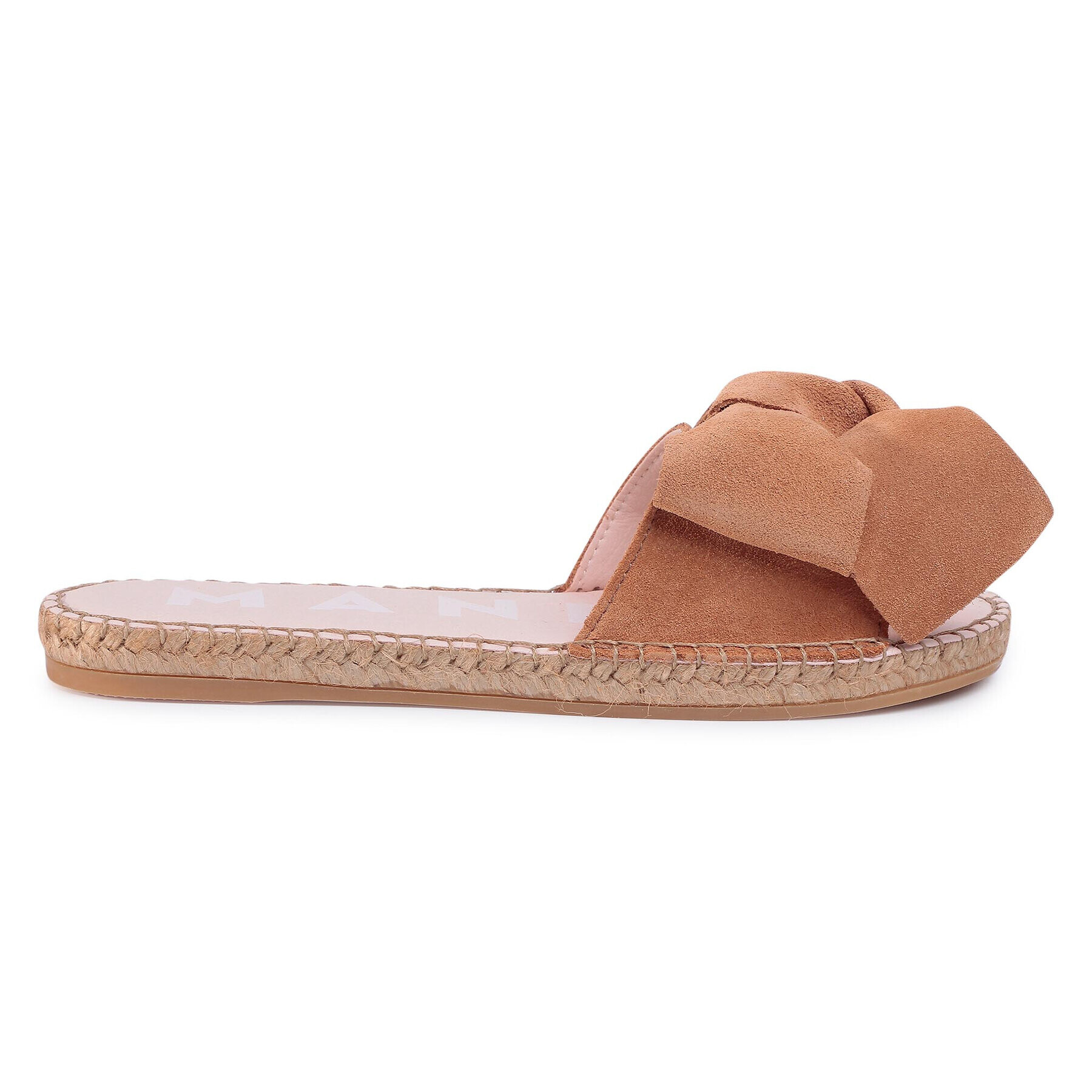 Manebi Еспадрили Sandals With Bow W 1.1 J0 Кафяв - Pepit.bg