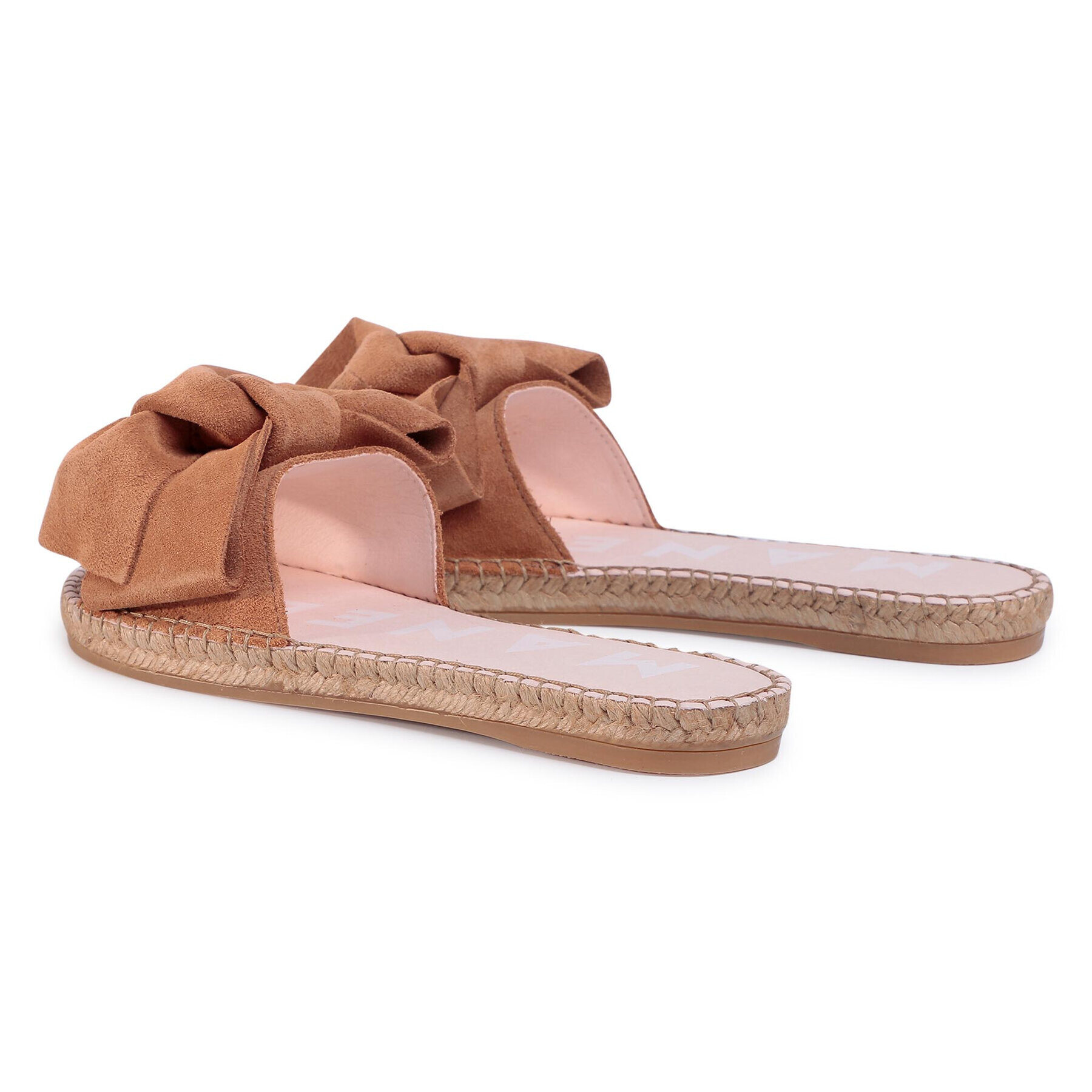 Manebi Еспадрили Sandals With Bow W 1.1 J0 Кафяв - Pepit.bg