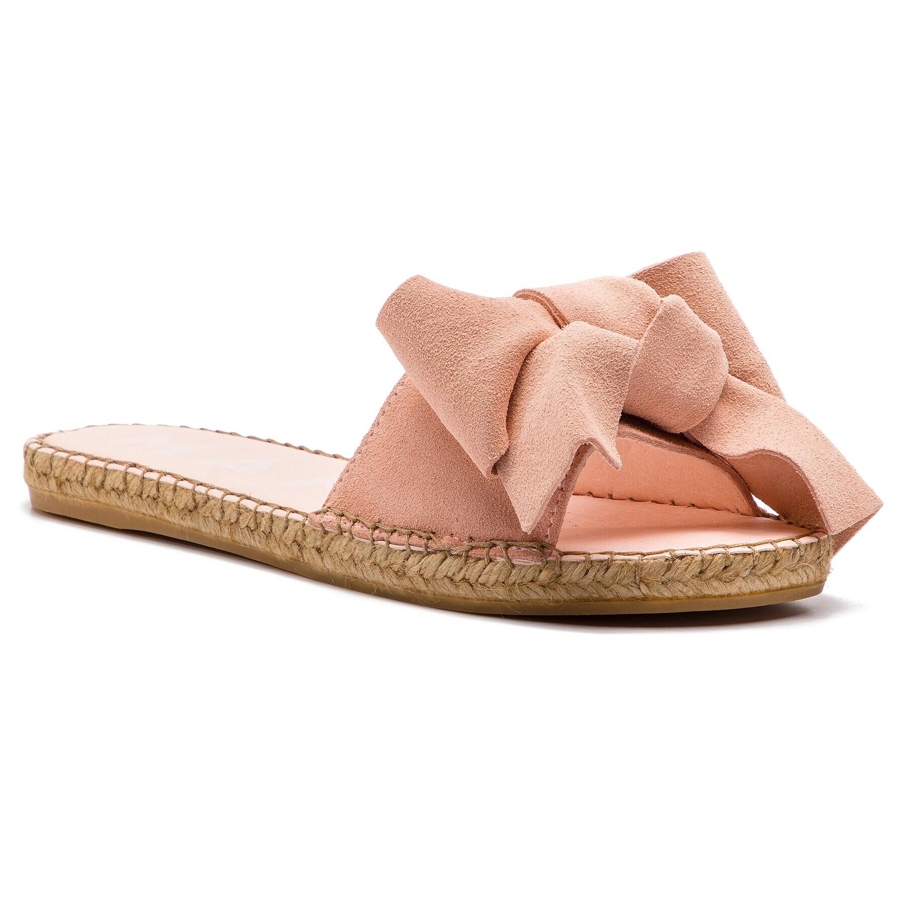 Manebi Еспадрили Sandals With Bow W 1.4 J0 Розов - Pepit.bg