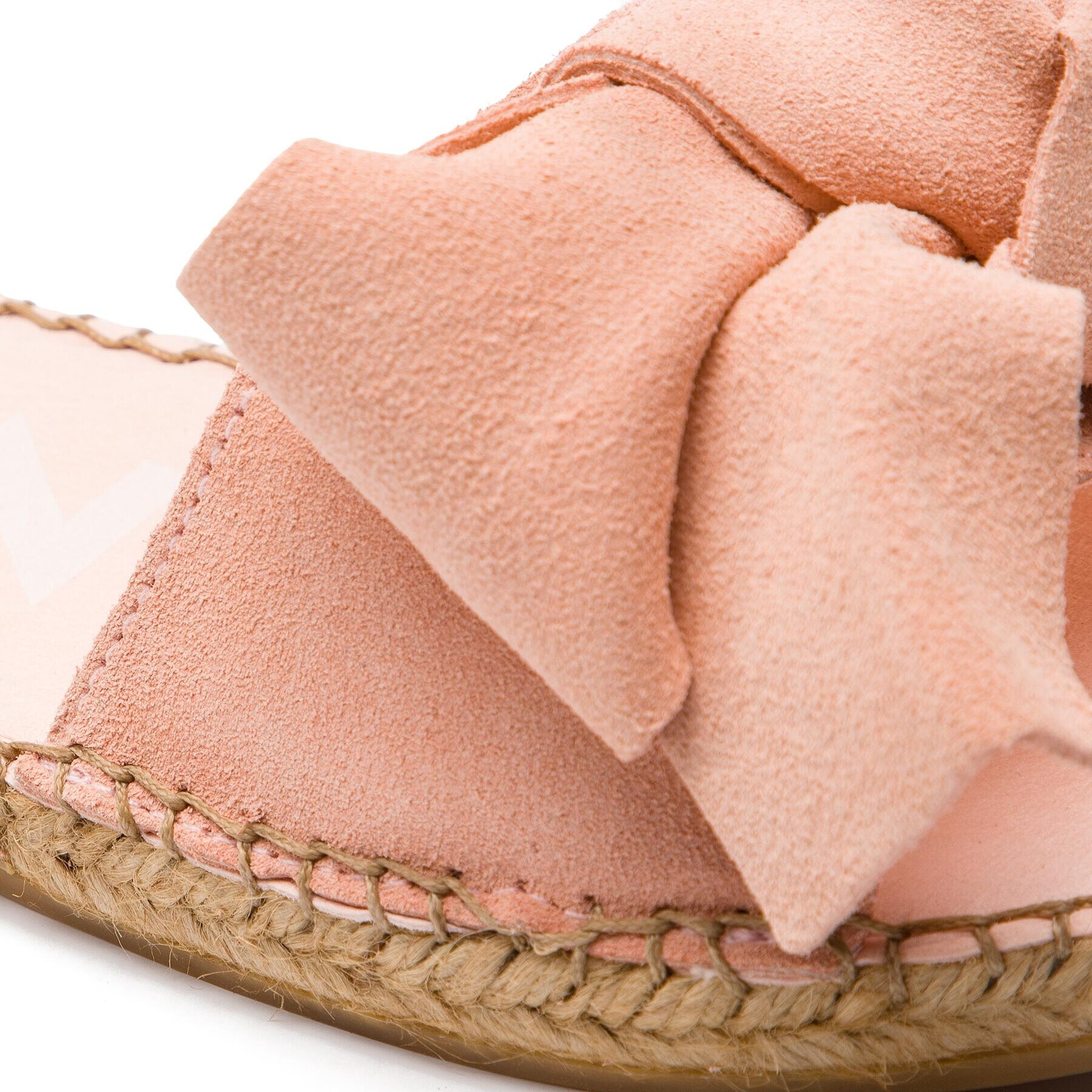 Manebi Еспадрили Sandals With Bow W 1.4 J0 Розов - Pepit.bg
