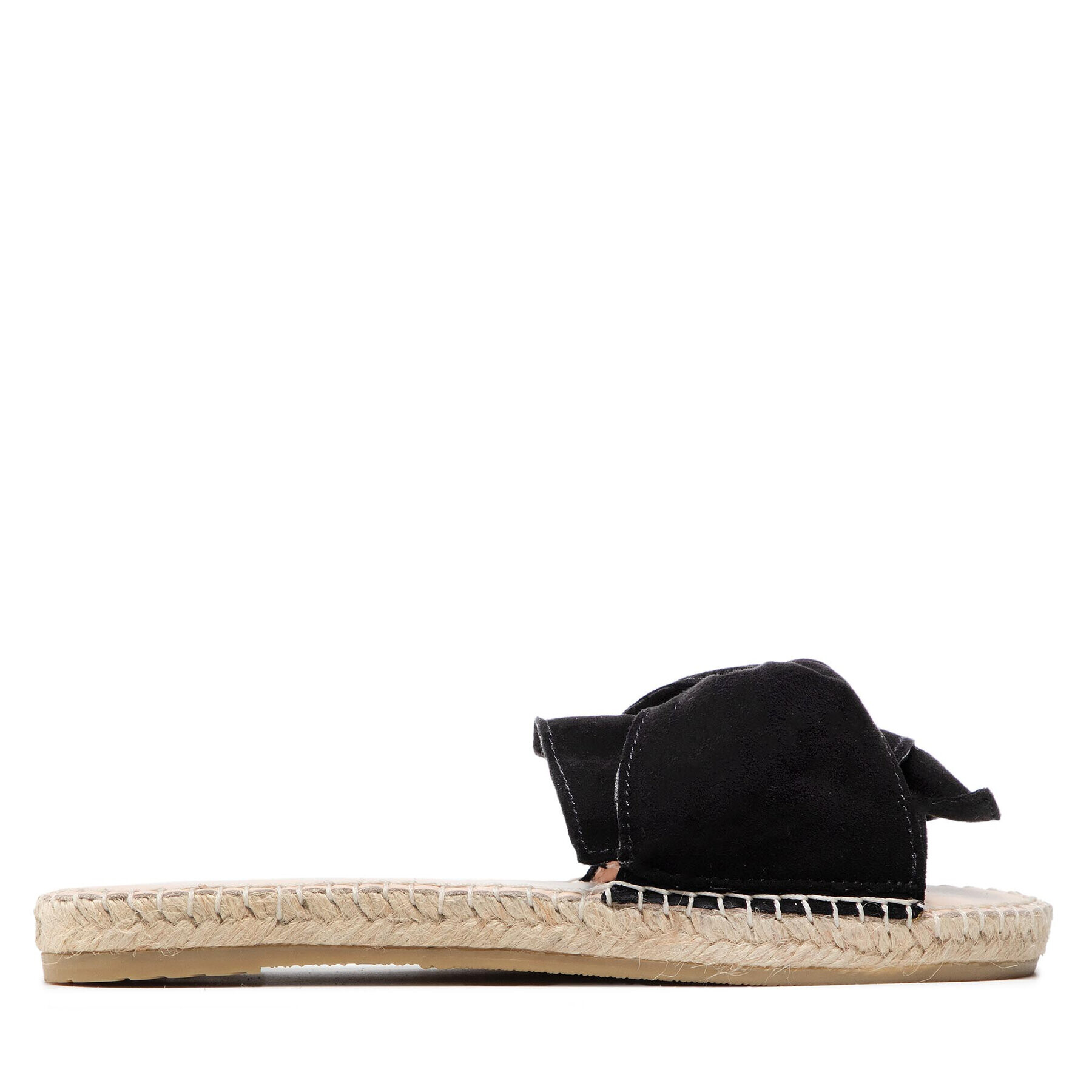 Manebi Еспадрили Sandals With Knot K 1.0 Черен - Pepit.bg