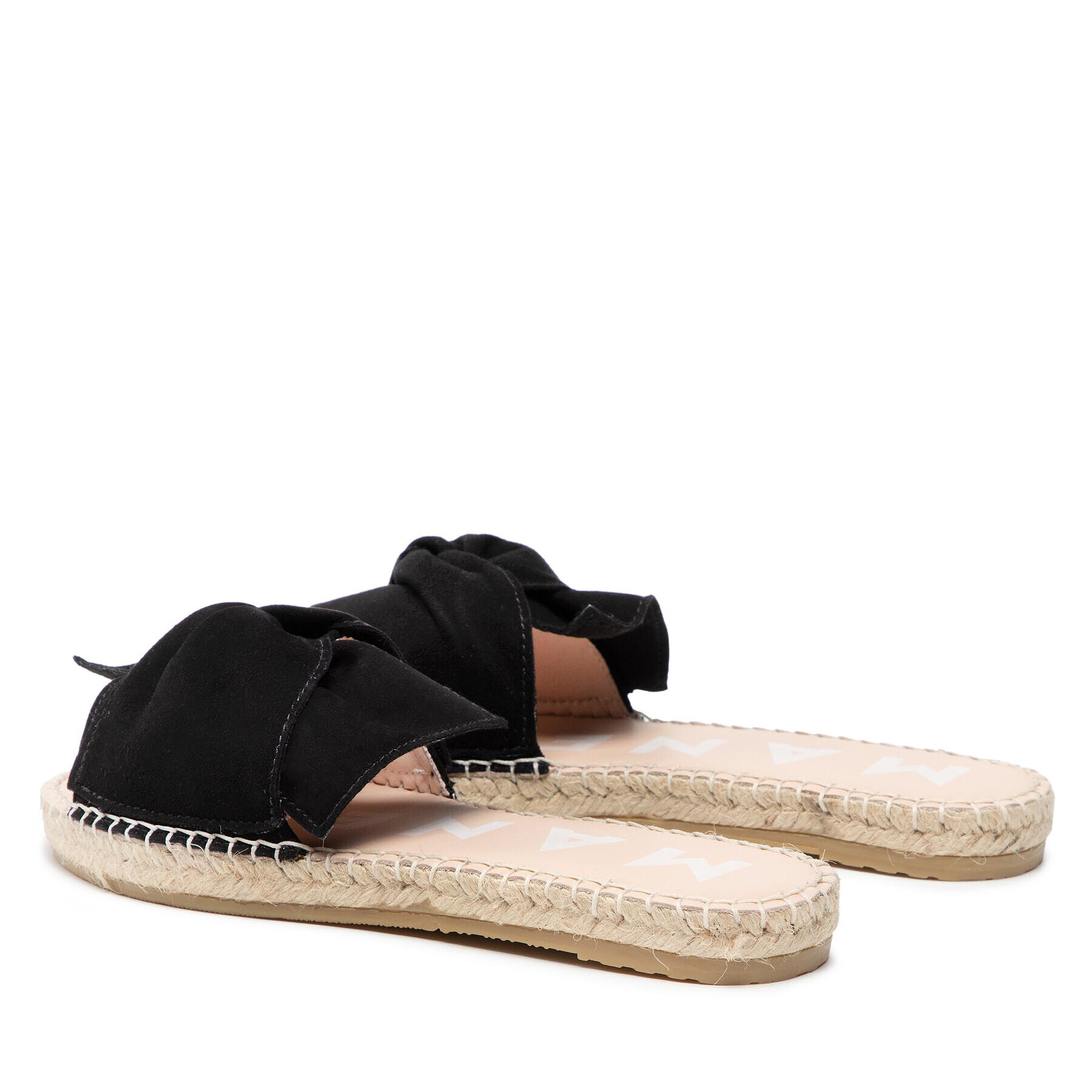 Manebi Еспадрили Sandals With Knot K 1.0 Черен - Pepit.bg