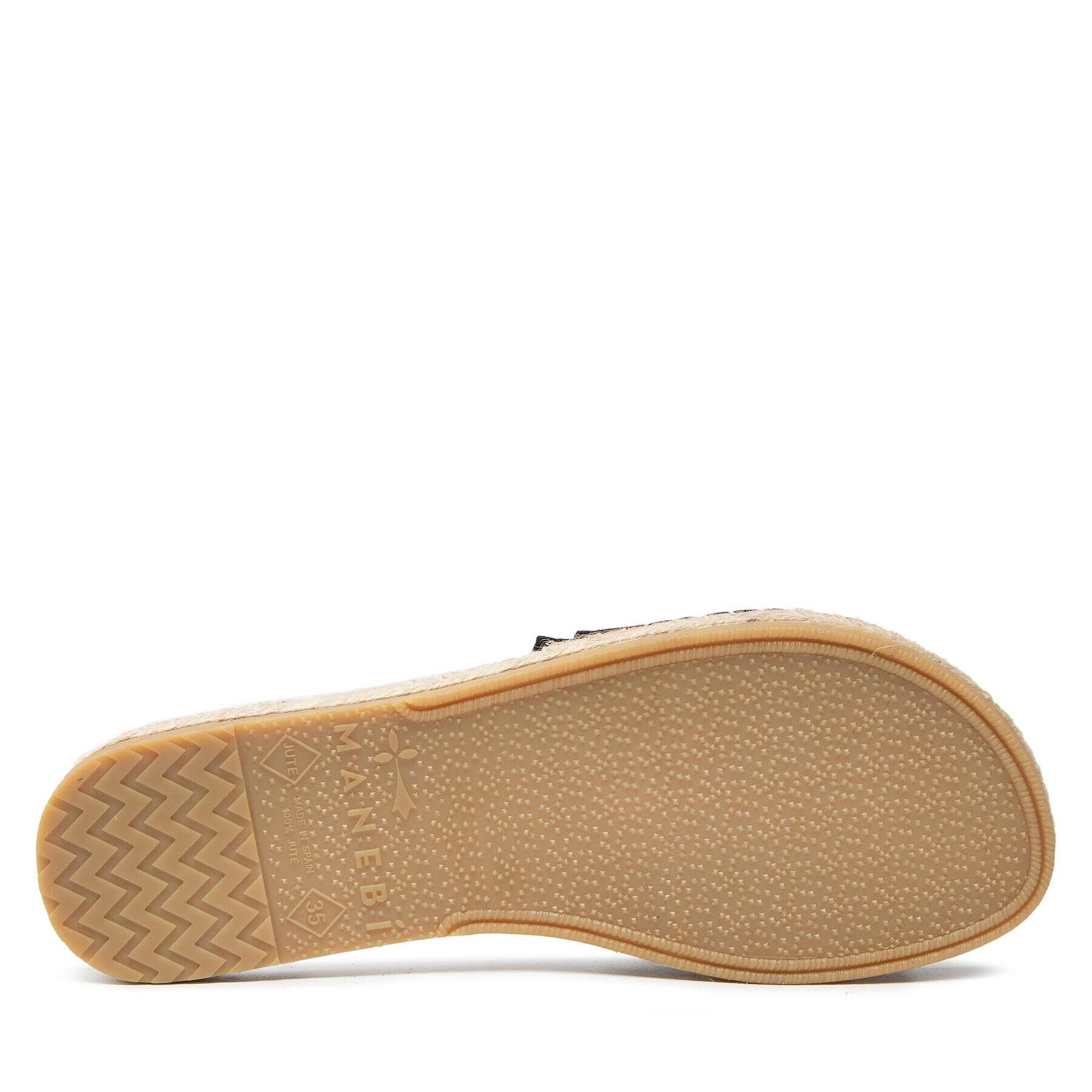 Manebi Еспадрили Sandals With Knot K 1.0 Черен - Pepit.bg