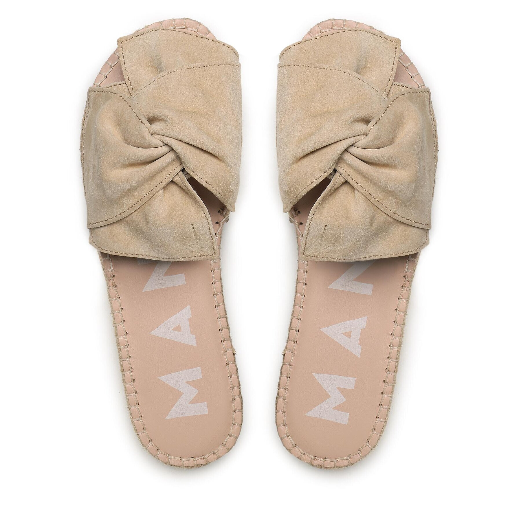Manebi Еспадрили Sandals With Knot M 1.1 JK Бежов - Pepit.bg