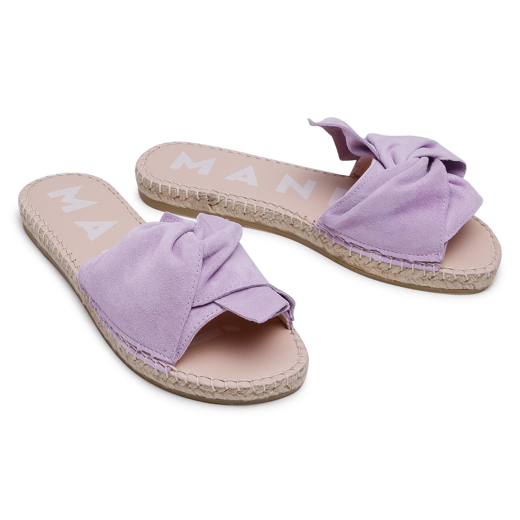 Manebi Еспадрили Sandals With Knot M 9.8 JK Виолетов - Pepit.bg