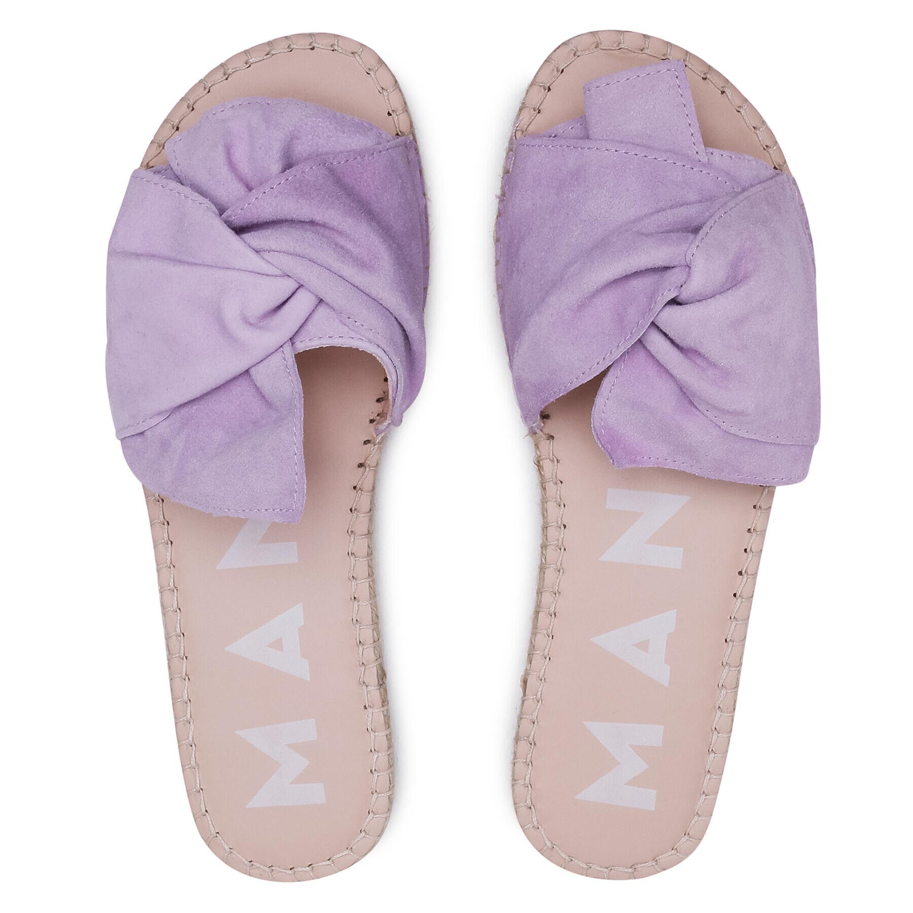 Manebi Еспадрили Sandals With Knot M 9.8 JK Виолетов - Pepit.bg