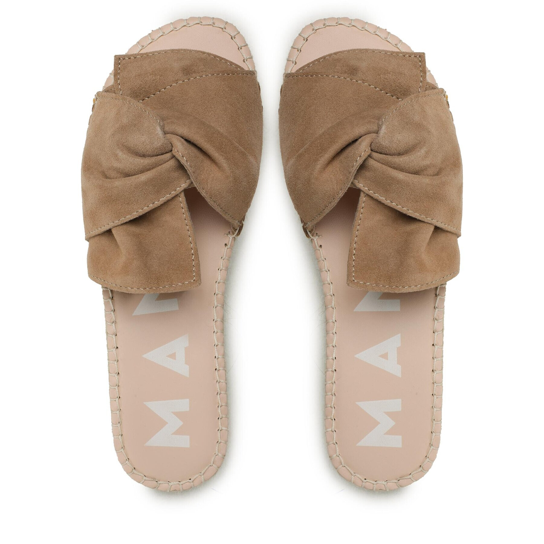Manebi Еспадрили Sandals With Knot W 1.9 JK Кафяв - Pepit.bg