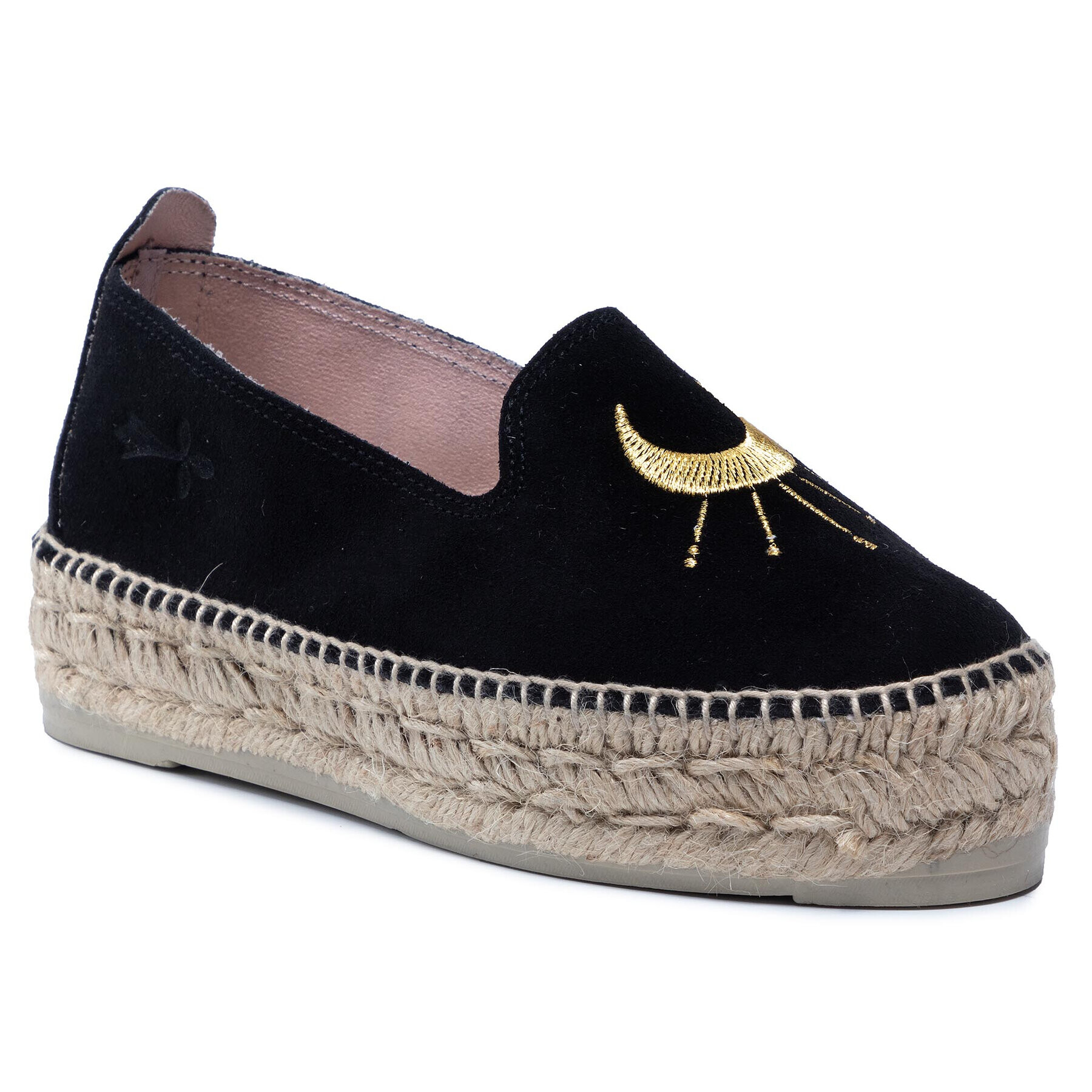 Manebi Еспадрили Slippers D F 6.5 D0 Черен - Pepit.bg