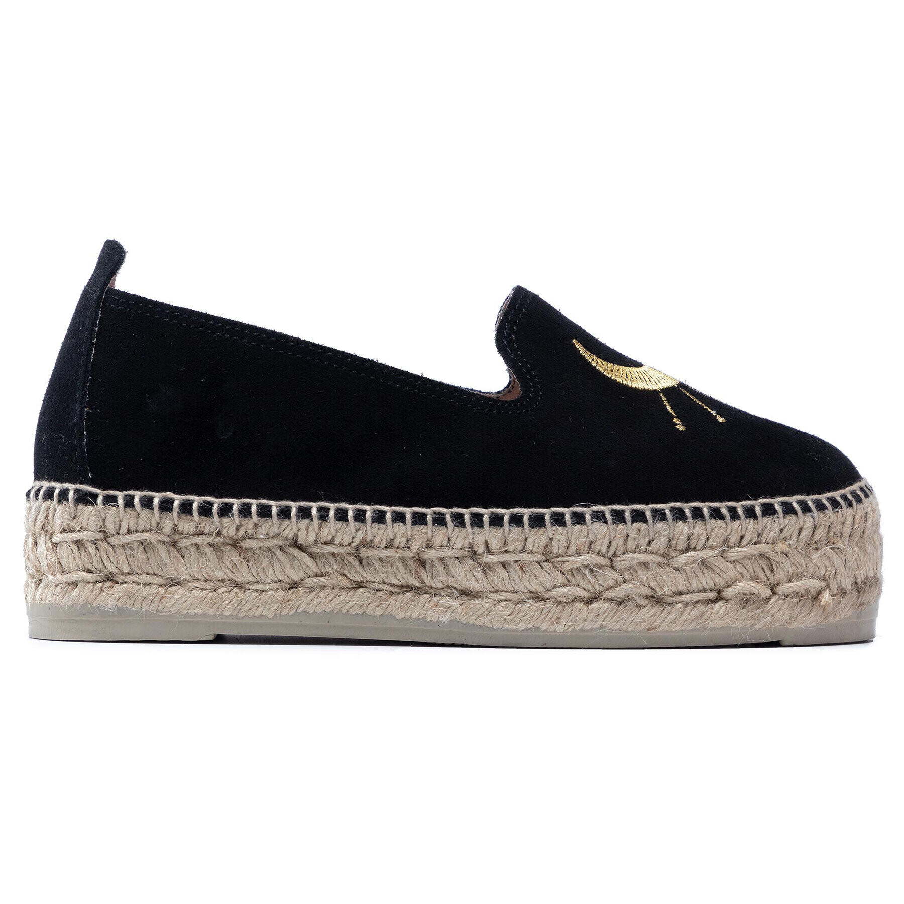 Manebi Еспадрили Slippers D F 6.5 D0 Черен - Pepit.bg