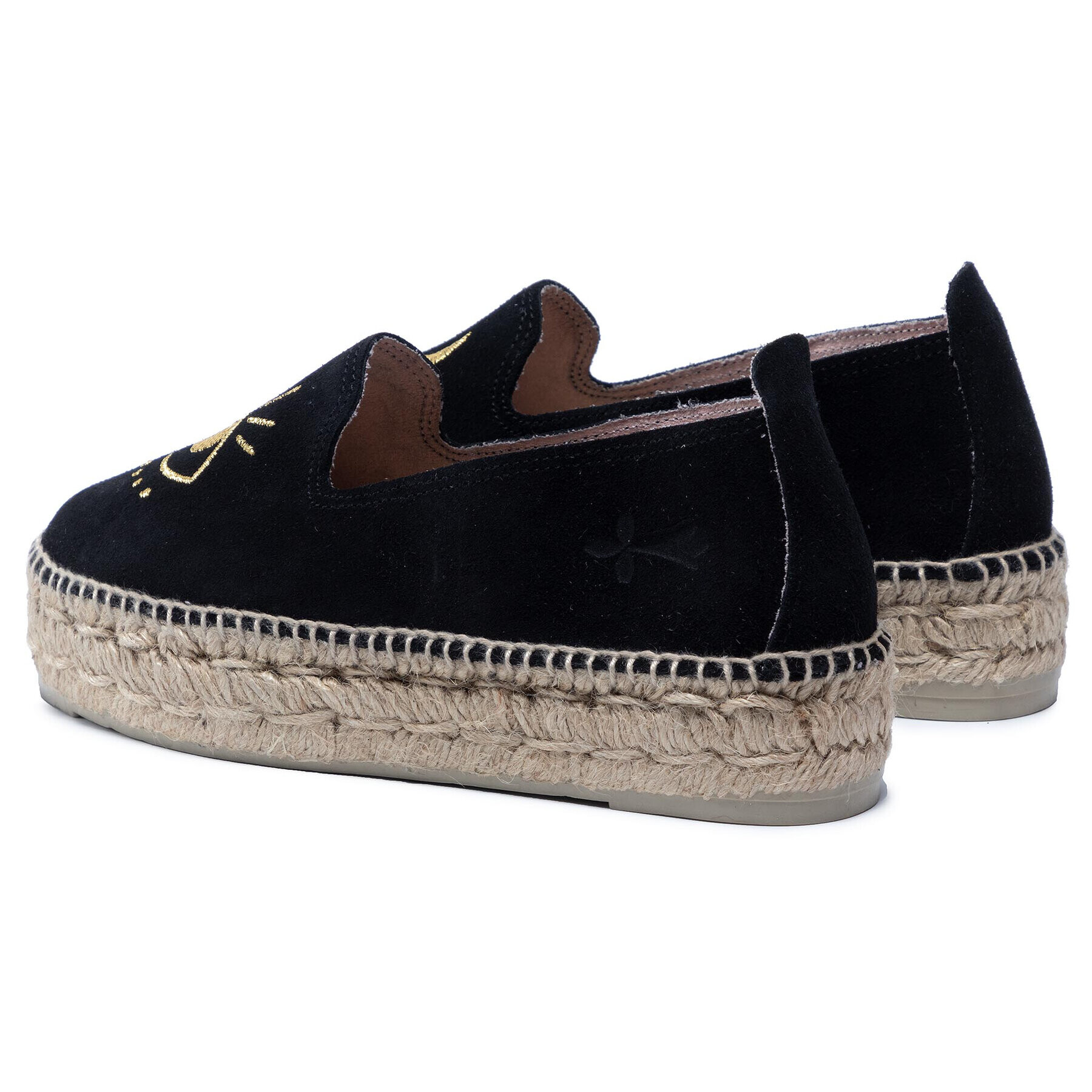 Manebi Еспадрили Slippers D F 6.5 D0 Черен - Pepit.bg