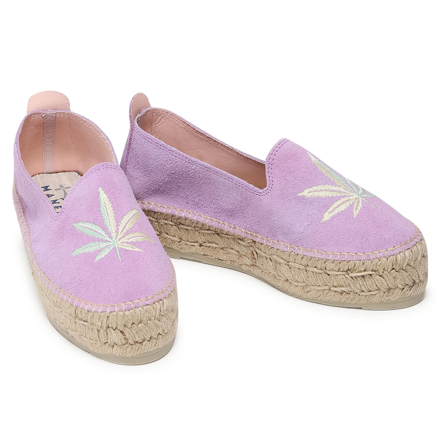 Manebi Еспадрили Slippers D G 9.0 Виолетов - Pepit.bg