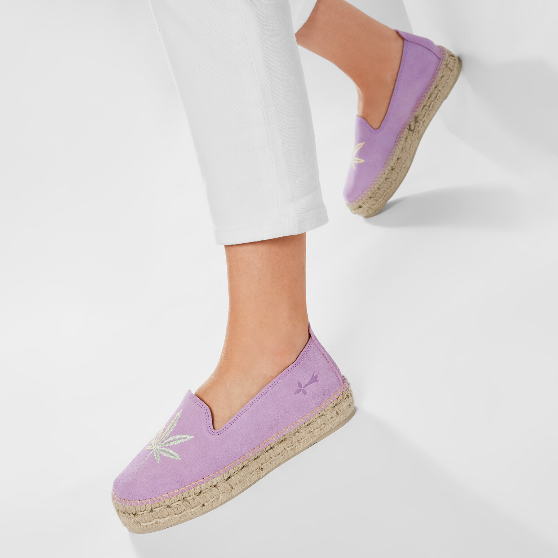 Manebi Еспадрили Slippers D G 9.0 Виолетов - Pepit.bg
