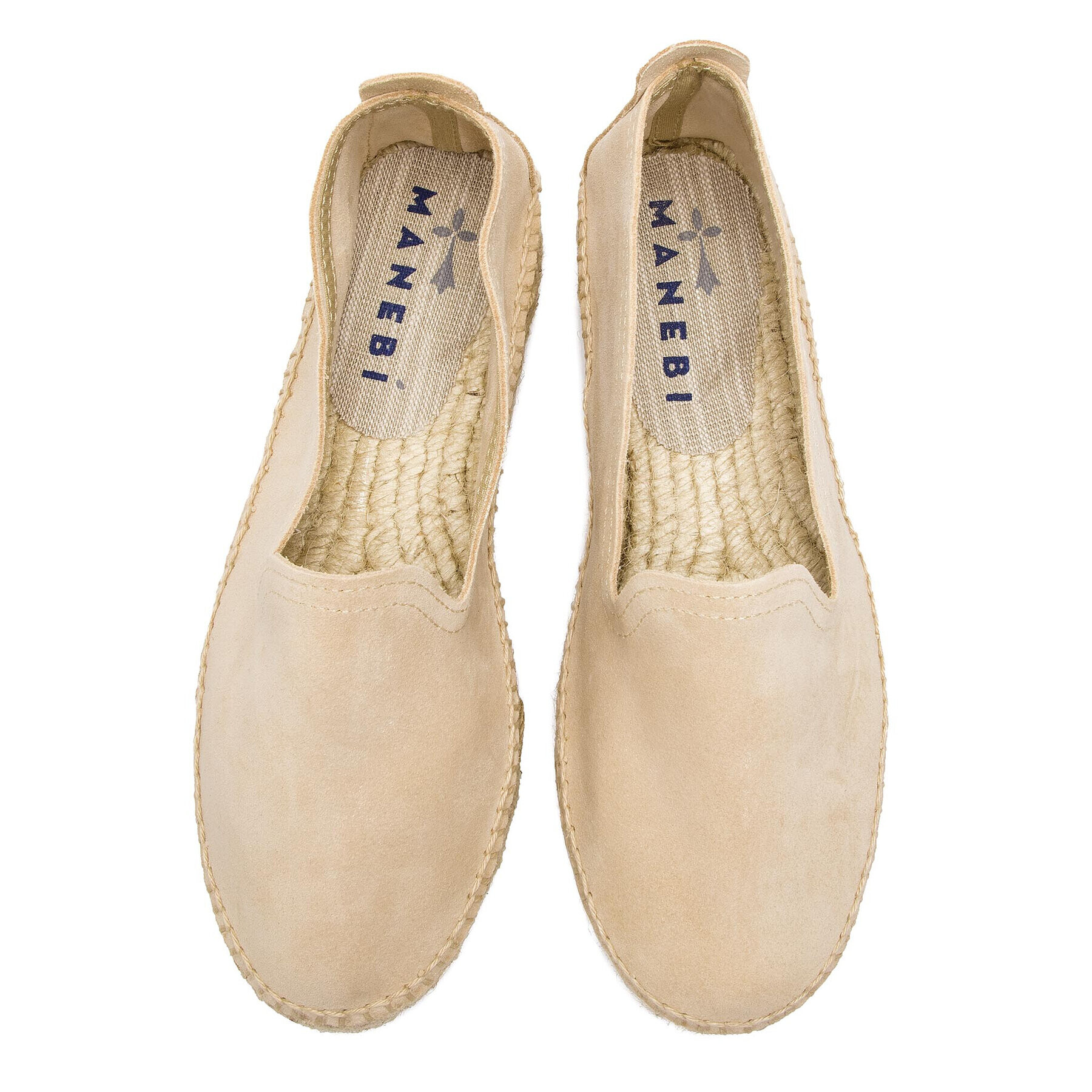 Manebi Еспадрили Slippers D K 1.1 N0 Бежов - Pepit.bg