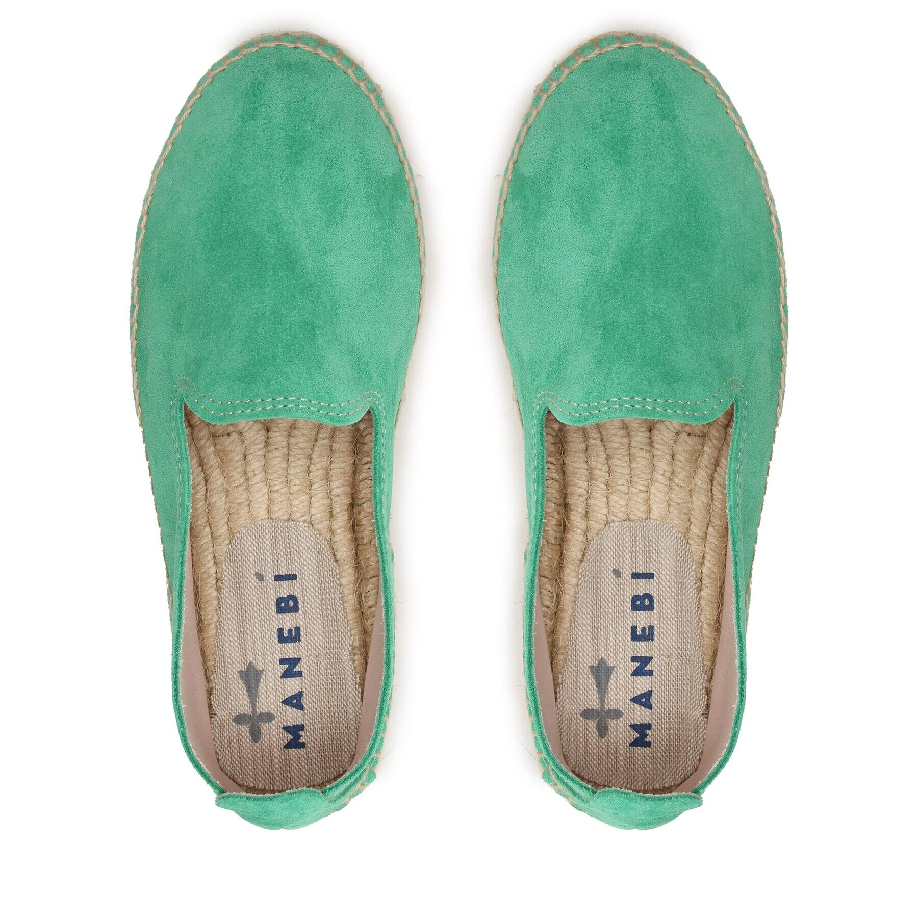 Manebi Еспадрили Slippers D R 3.5 D0 R 3.5 Зелен - Pepit.bg