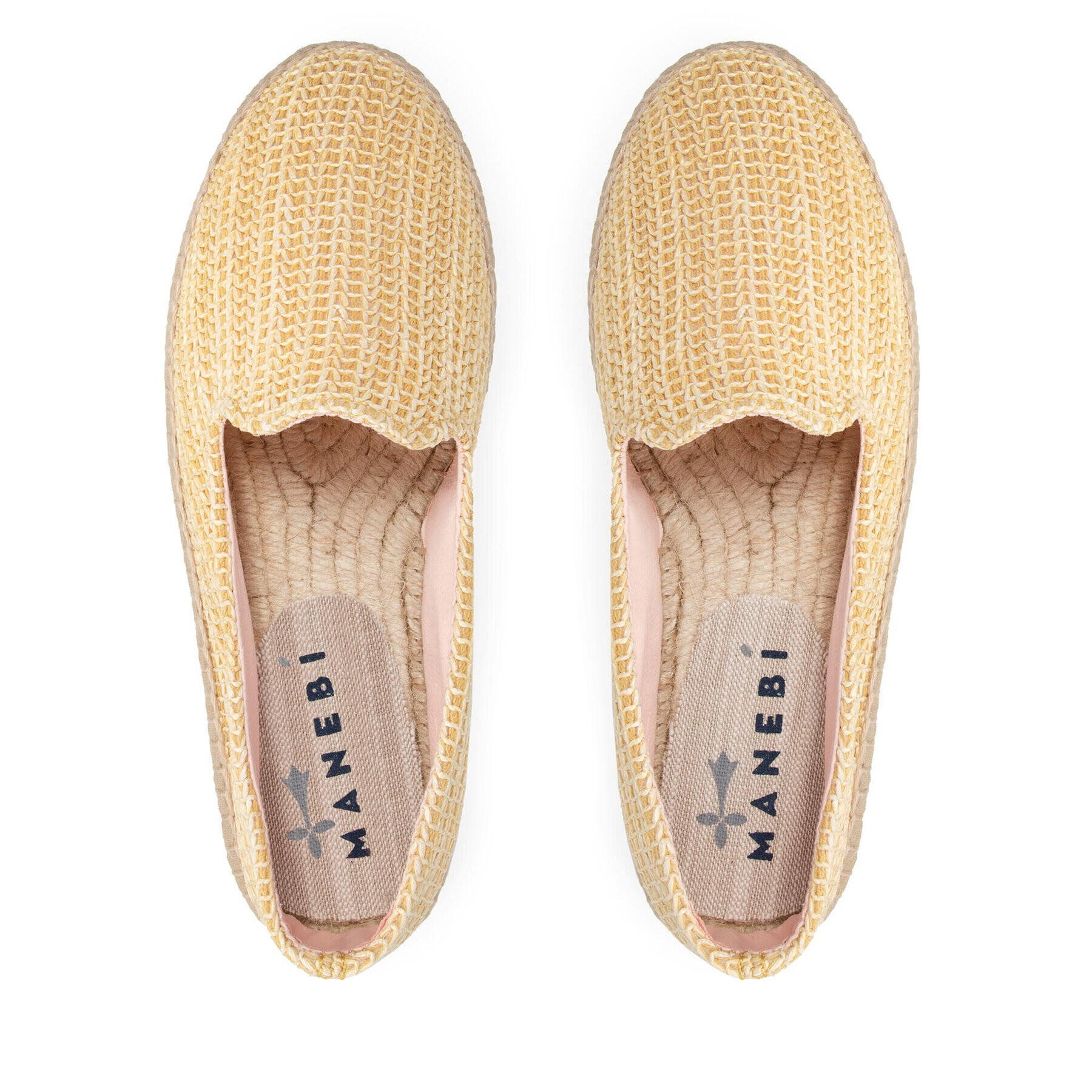 Manebi Еспадрили Slippers D T 1.1 D0 Жълт - Pepit.bg