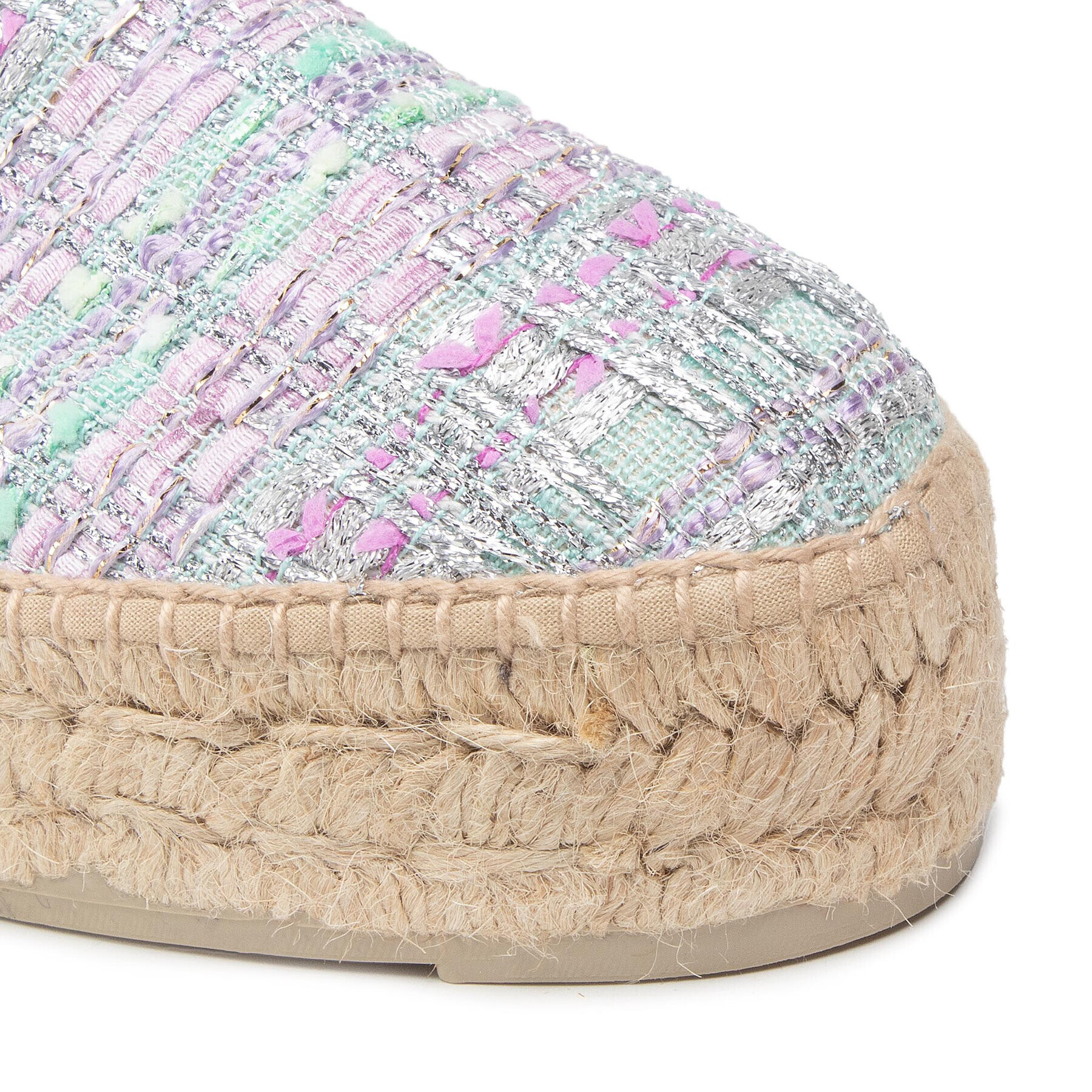 Manebi Еспадрили Slippers D T 1.6 D0 Сребрист - Pepit.bg
