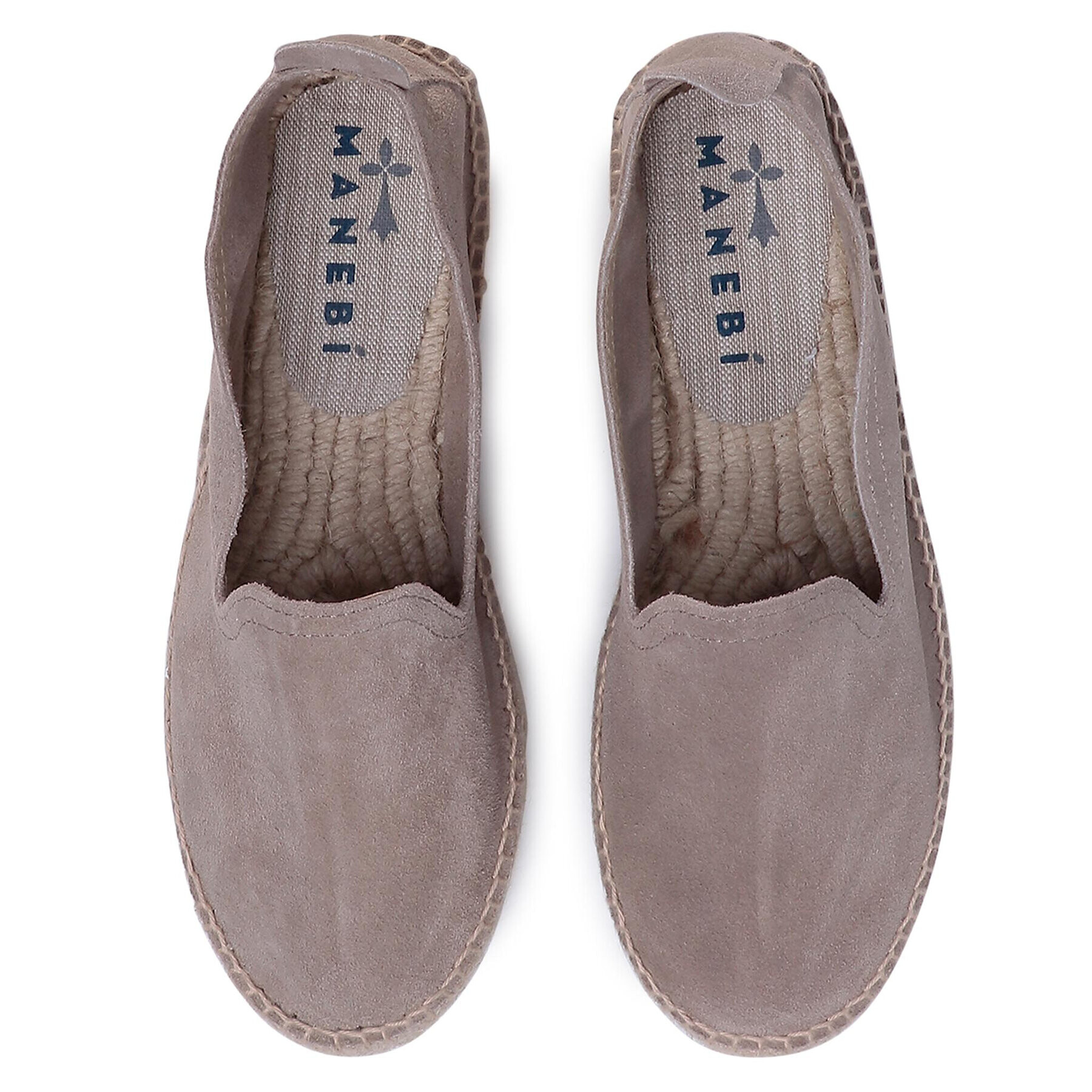 Manebi Еспадрили Slippers D W 1.9 D0 Сив - Pepit.bg