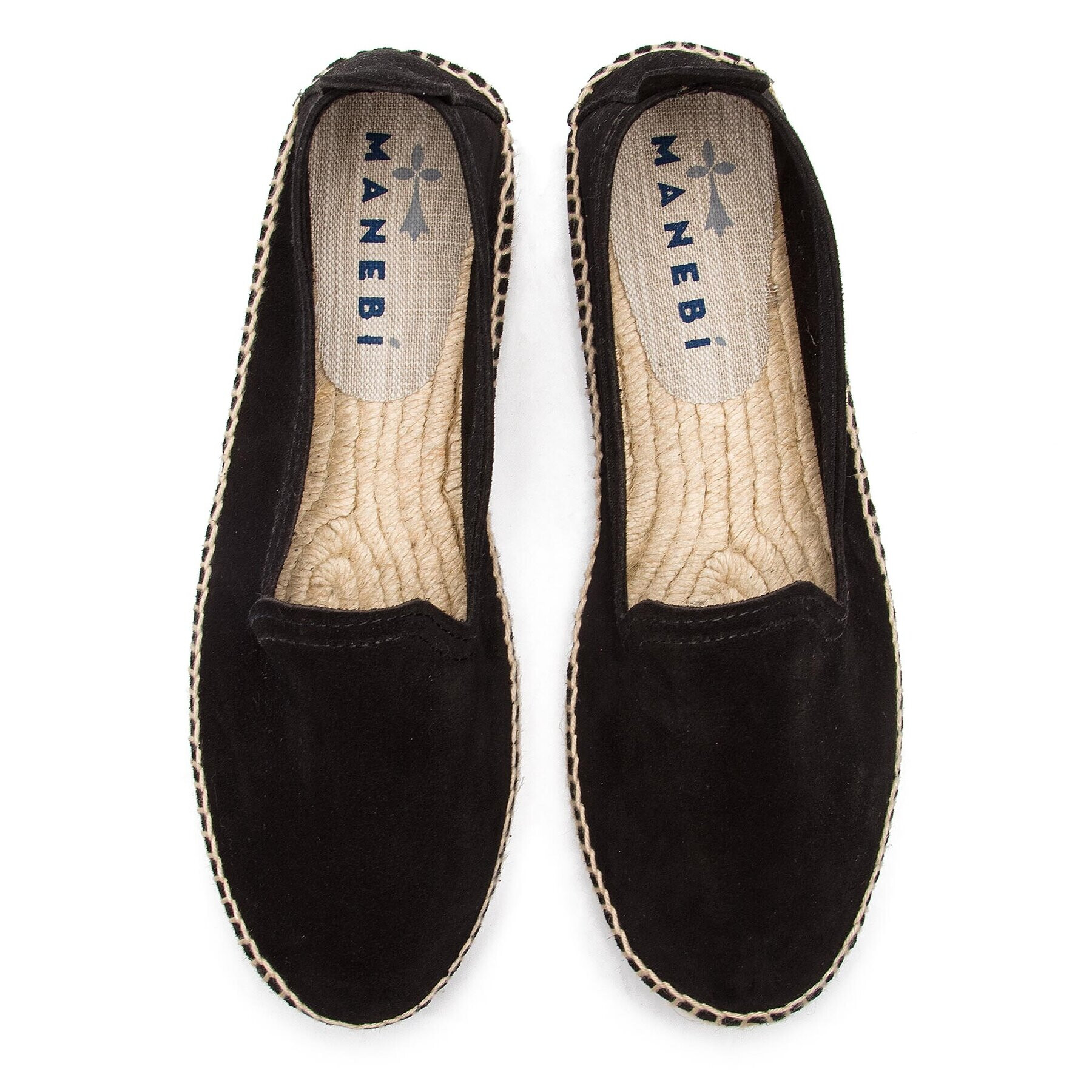 Manebi Еспадрили Slippers W K 1.0 N0 Черен - Pepit.bg