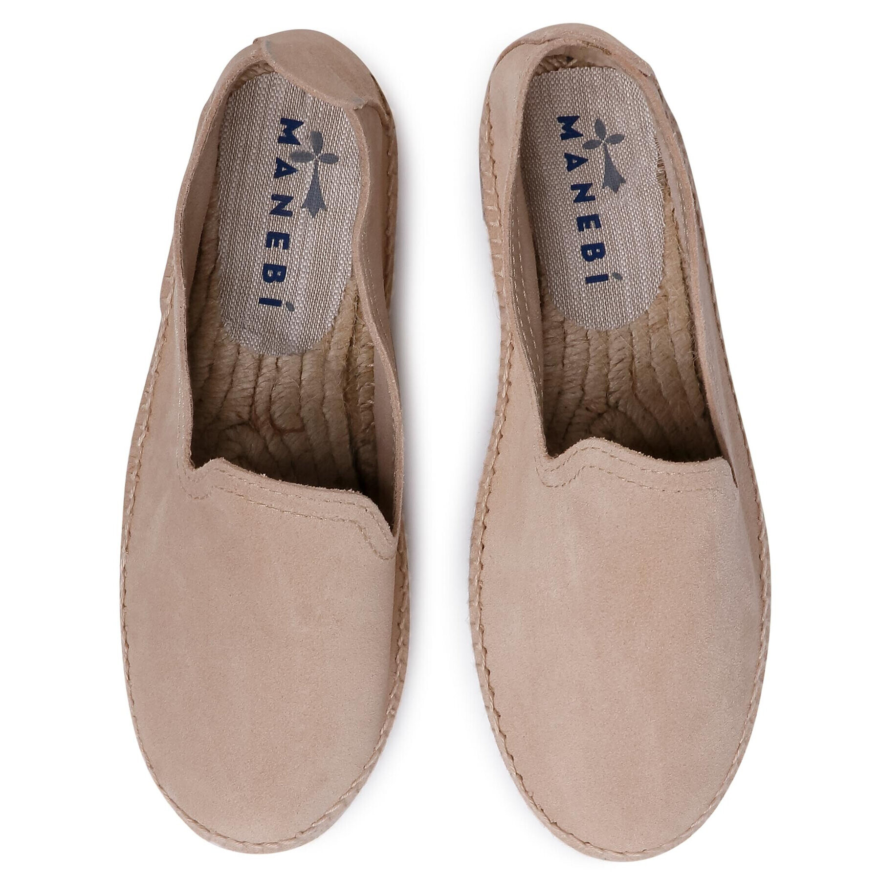 Manebi Еспадрили Slippers W K 1.1 N0 Бежов - Pepit.bg