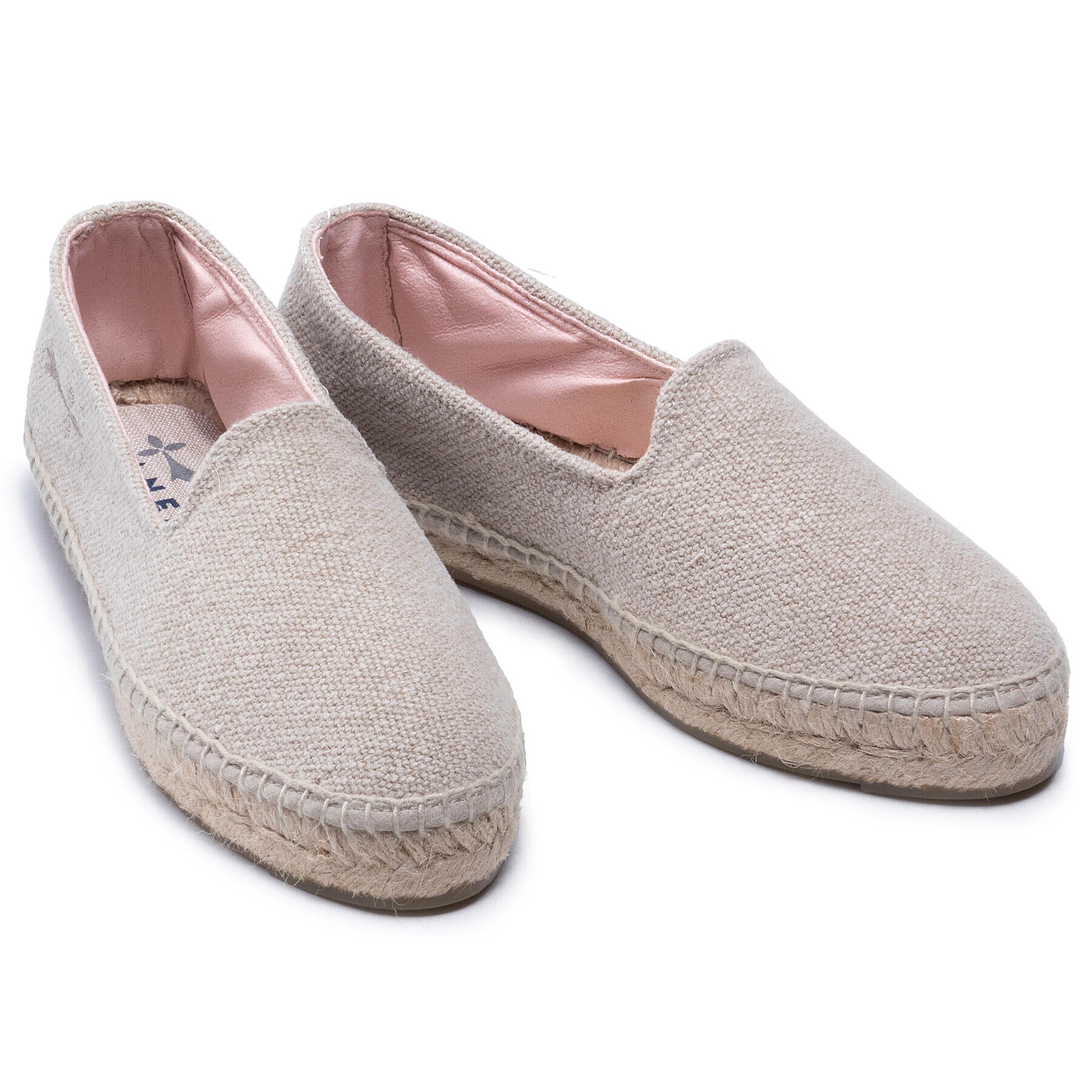 Manebi Еспадрили Slippers W O 4.1 N0 Бежов - Pepit.bg