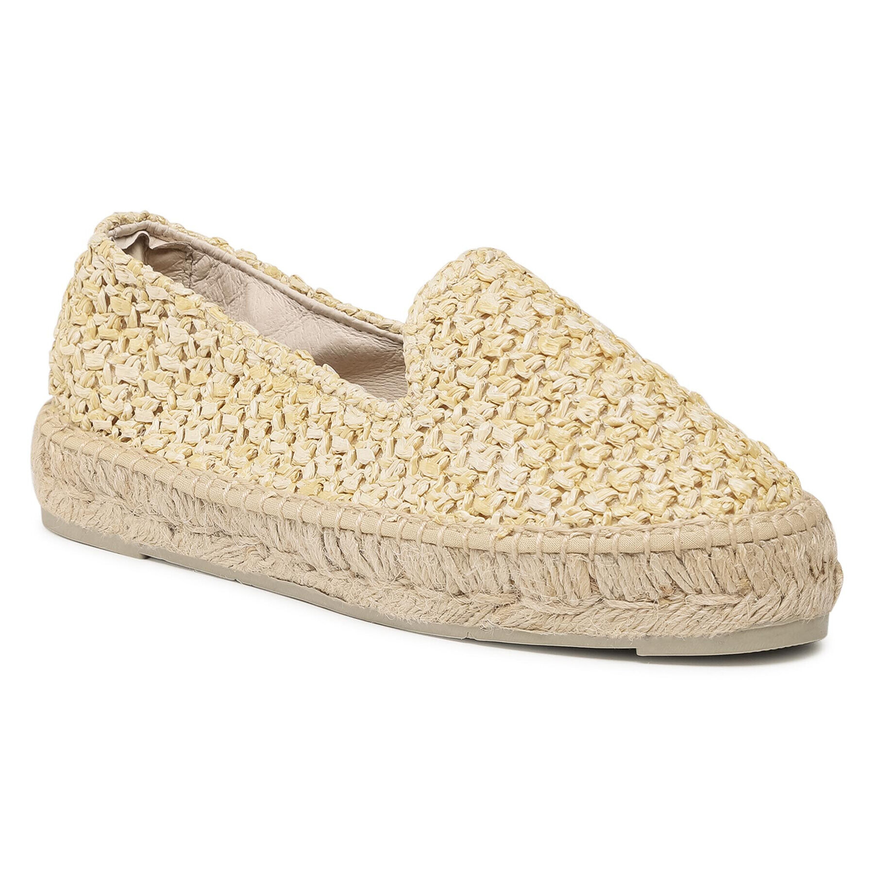 Manebi Еспадрили Slippers W V 2.7 N0 Бежов - Pepit.bg