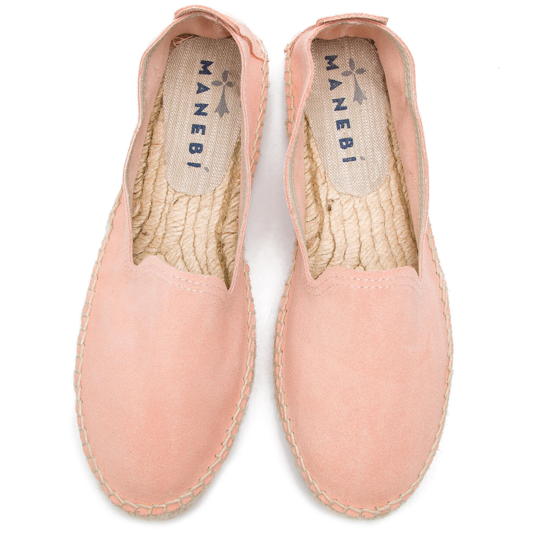 Manebi Еспадрили Slippers W W 1.4 N0 Розов - Pepit.bg