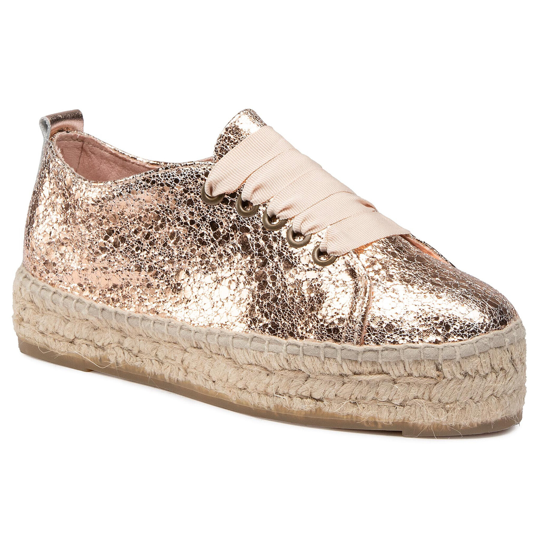 Manebi Еспадрили Sneakers D G 0.4 E0 Златист - Pepit.bg