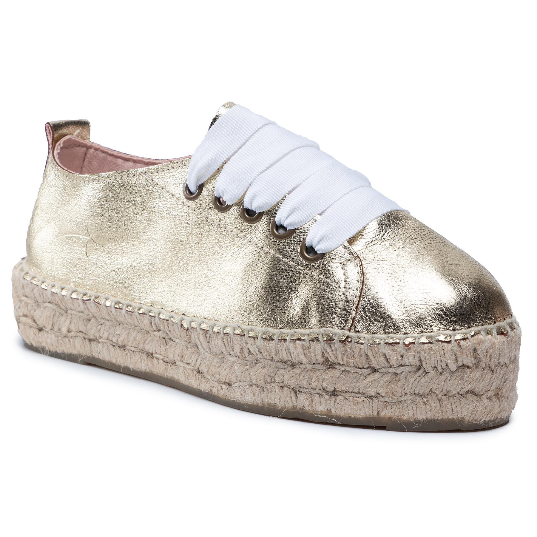 Manebi Еспадрили Sneakers D R 1.1 E0 Златист - Pepit.bg