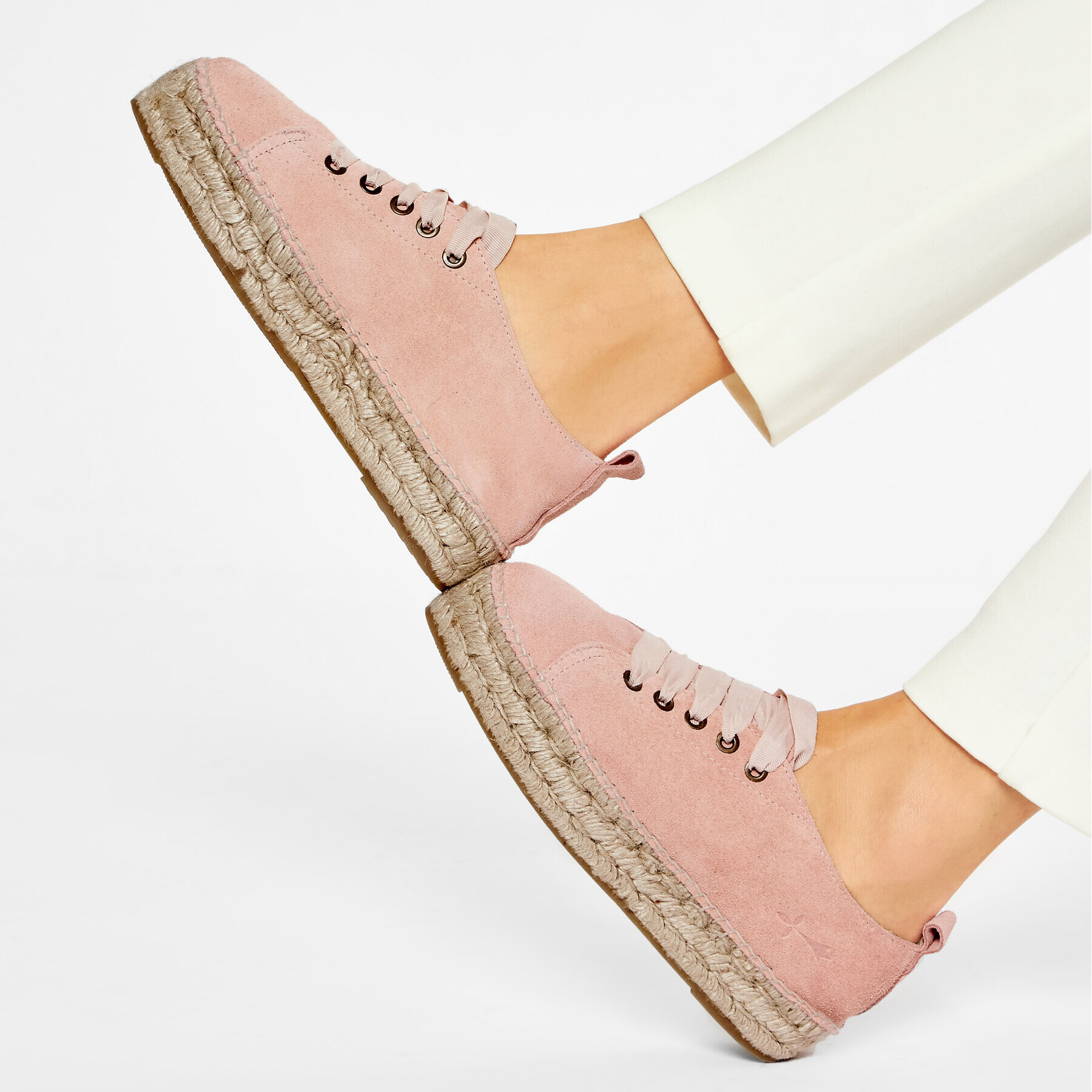 Manebi Еспадрили Sneakers D W 1.4 E0 Розов - Pepit.bg