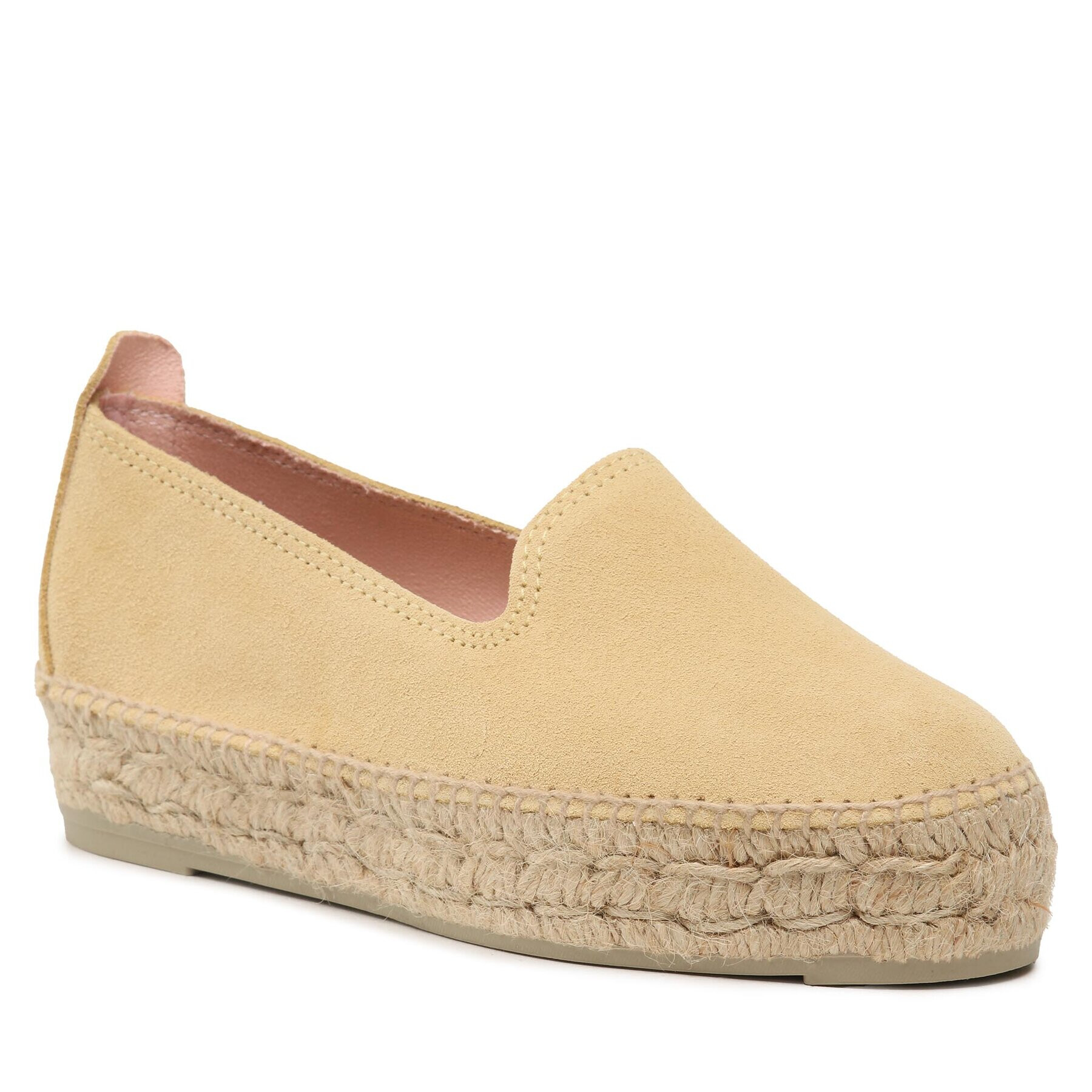 Manebi Еспадрили Suede Double Sole Espadrilles R 4.2 D0 Бежов - Pepit.bg