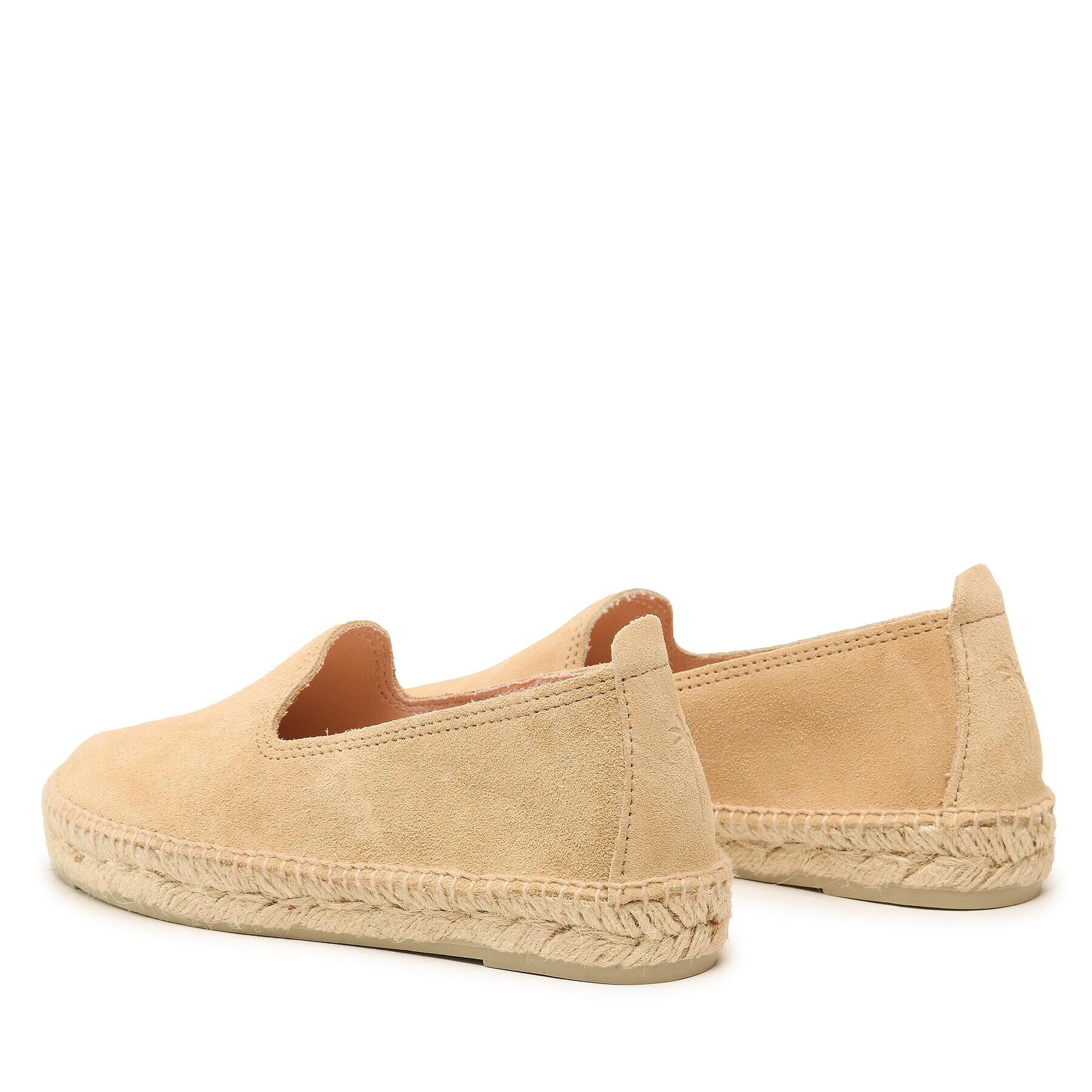 Manebi Еспадрили Suede Flat Espadrilles Бежов - Pepit.bg