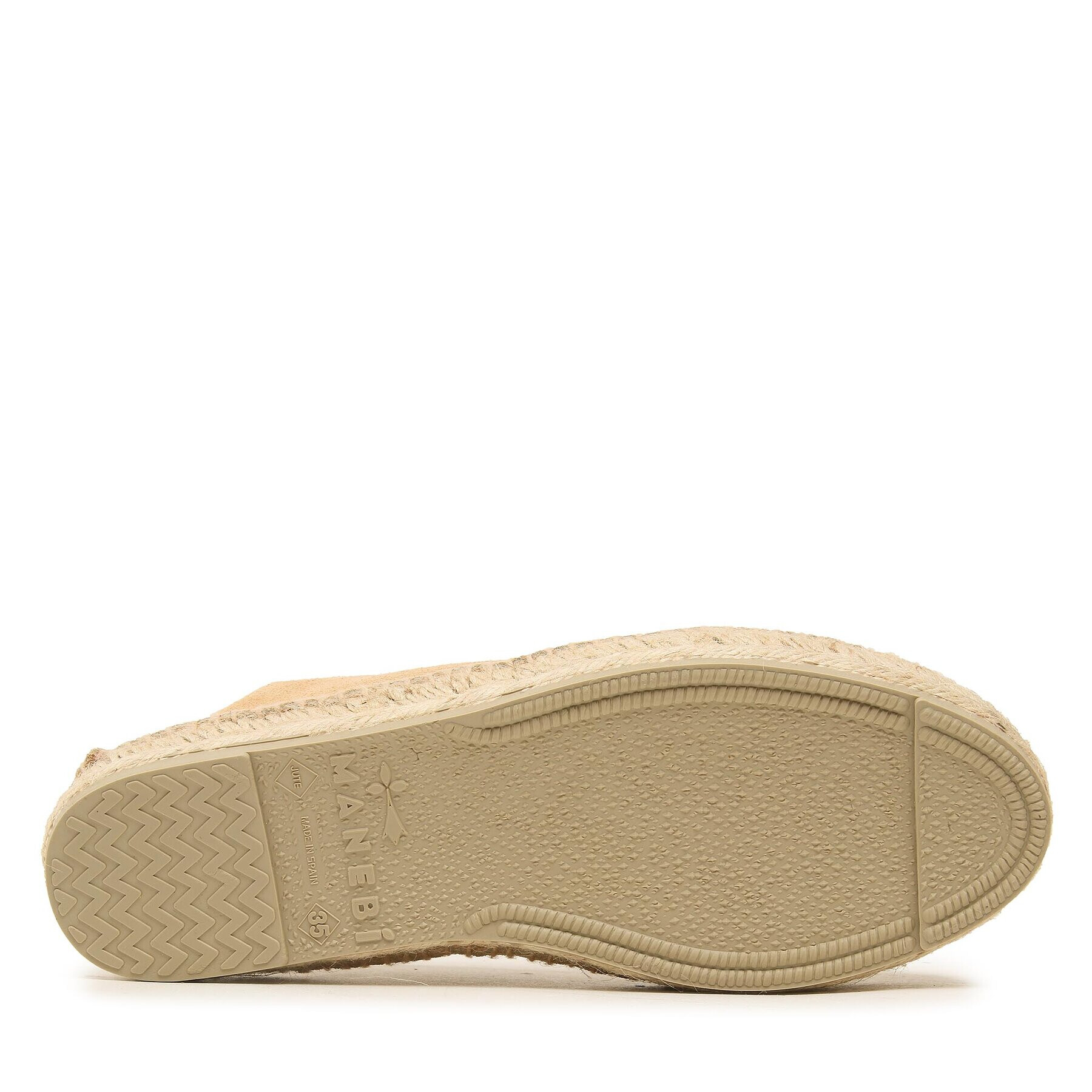 Manebi Еспадрили Suede Flat Espadrilles Бежов - Pepit.bg