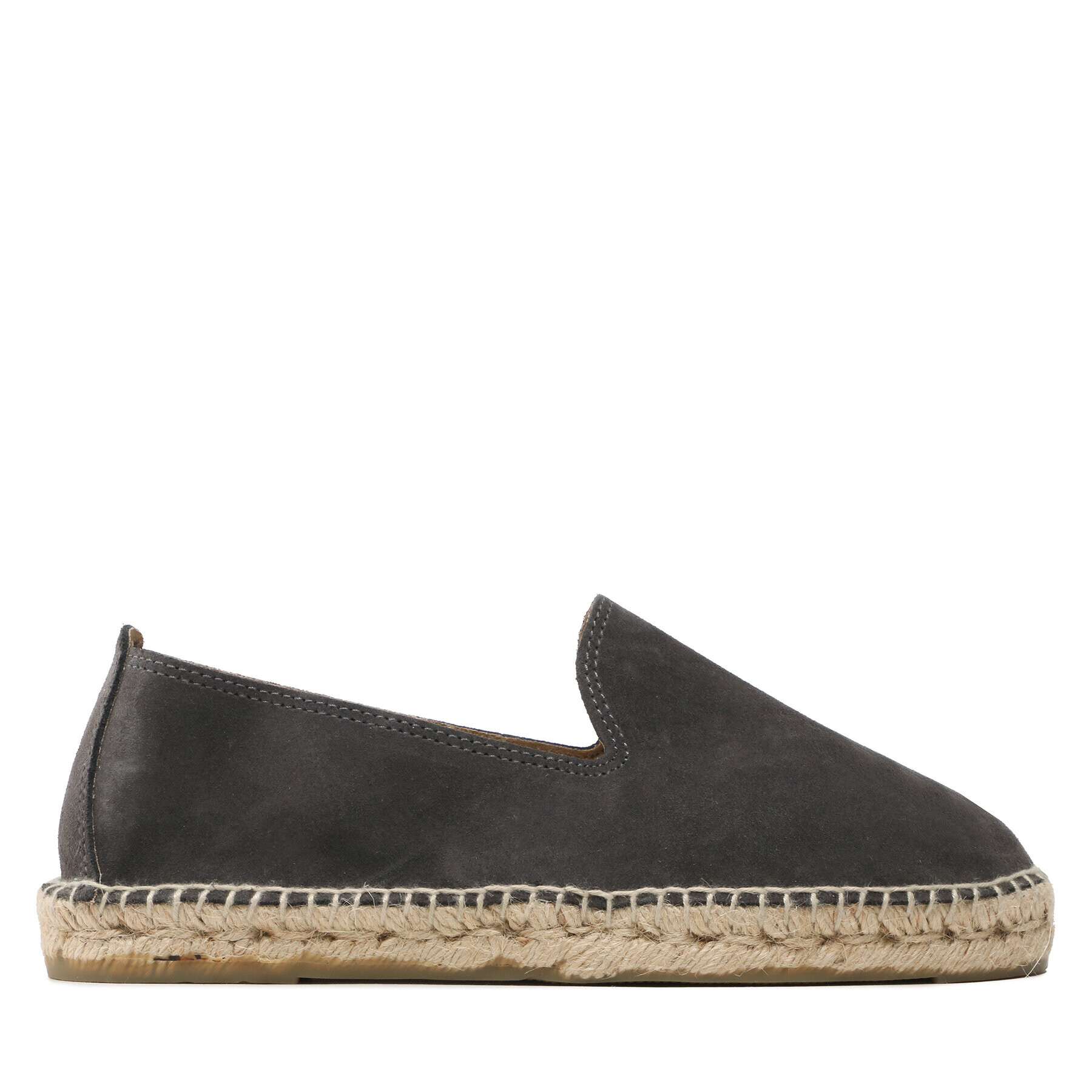 Manebi Еспадрили Suede Flat Espadrilles W 1.0 C0 Сив - Pepit.bg
