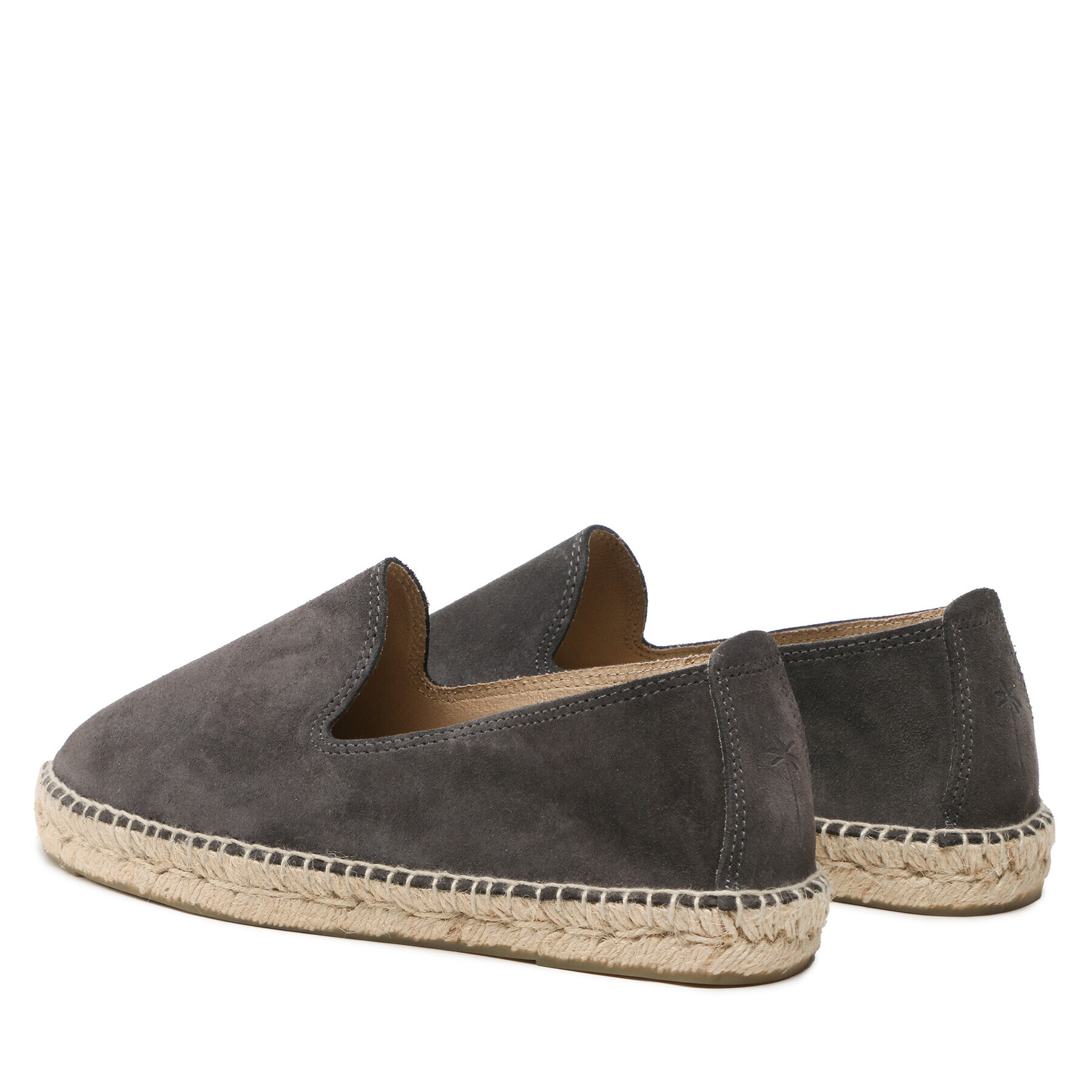 Manebi Еспадрили Suede Flat Espadrilles W 1.0 C0 Сив - Pepit.bg