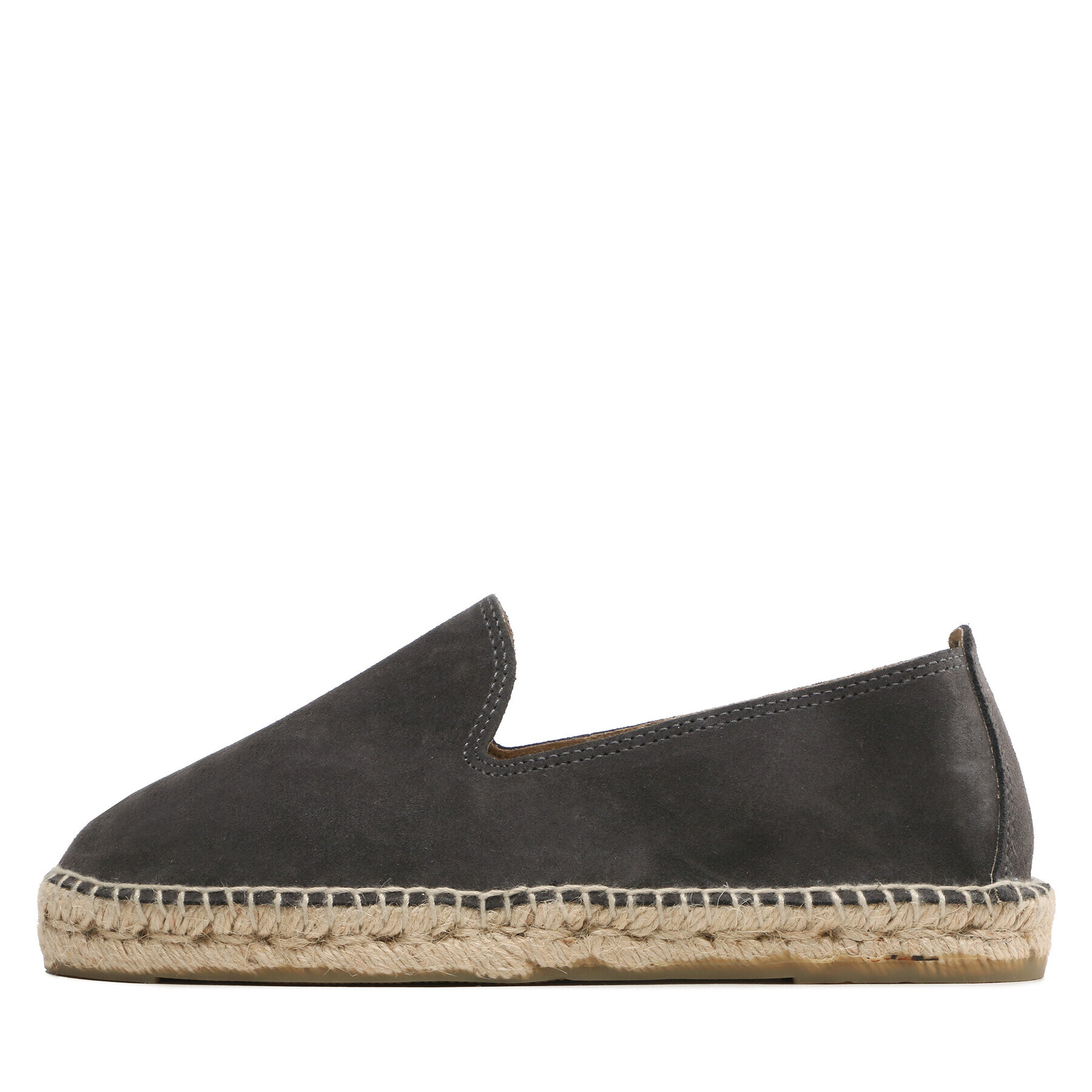 Manebi Еспадрили Suede Flat Espadrilles W 1.0 C0 Сив - Pepit.bg