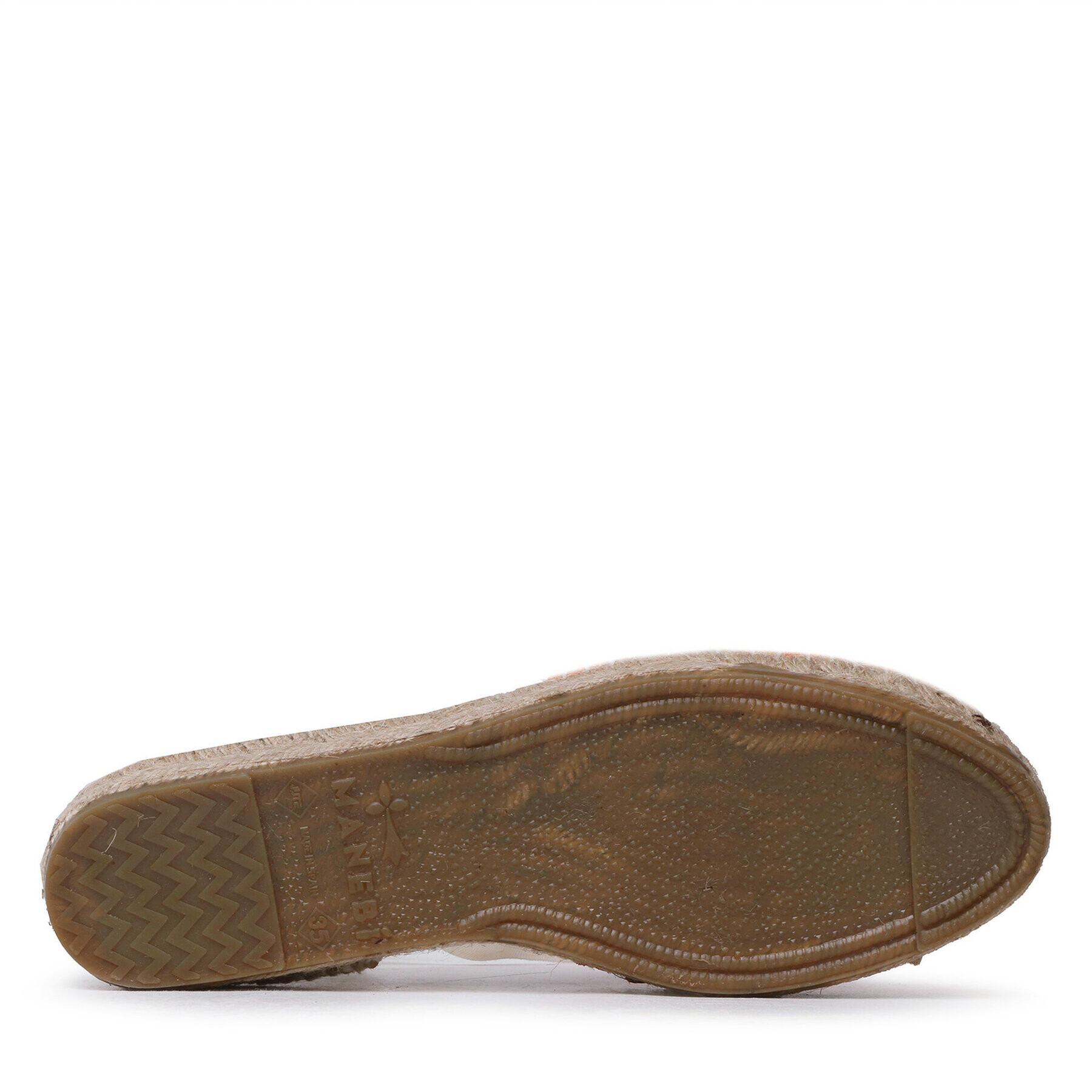 Manebi Еспадрили Suede Flat Valenciana Espadrilles R 3.9 P0 Кафяв - Pepit.bg