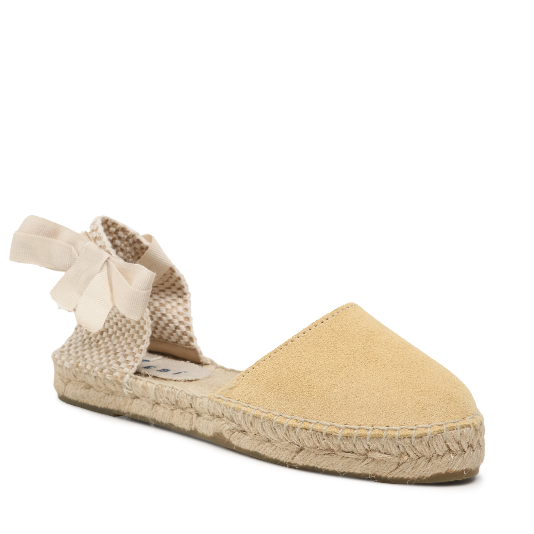 Manebi Еспадрили Suede Flat Valenciana Espadrilles R 4.2 P0 Жълт - Pepit.bg