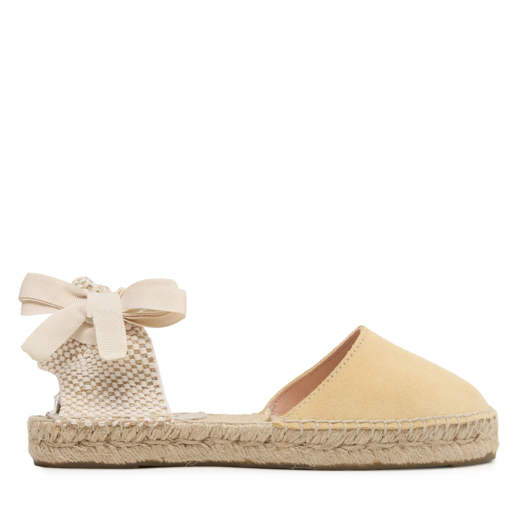 Manebi Еспадрили Suede Flat Valenciana Espadrilles R 4.2 P0 Жълт - Pepit.bg