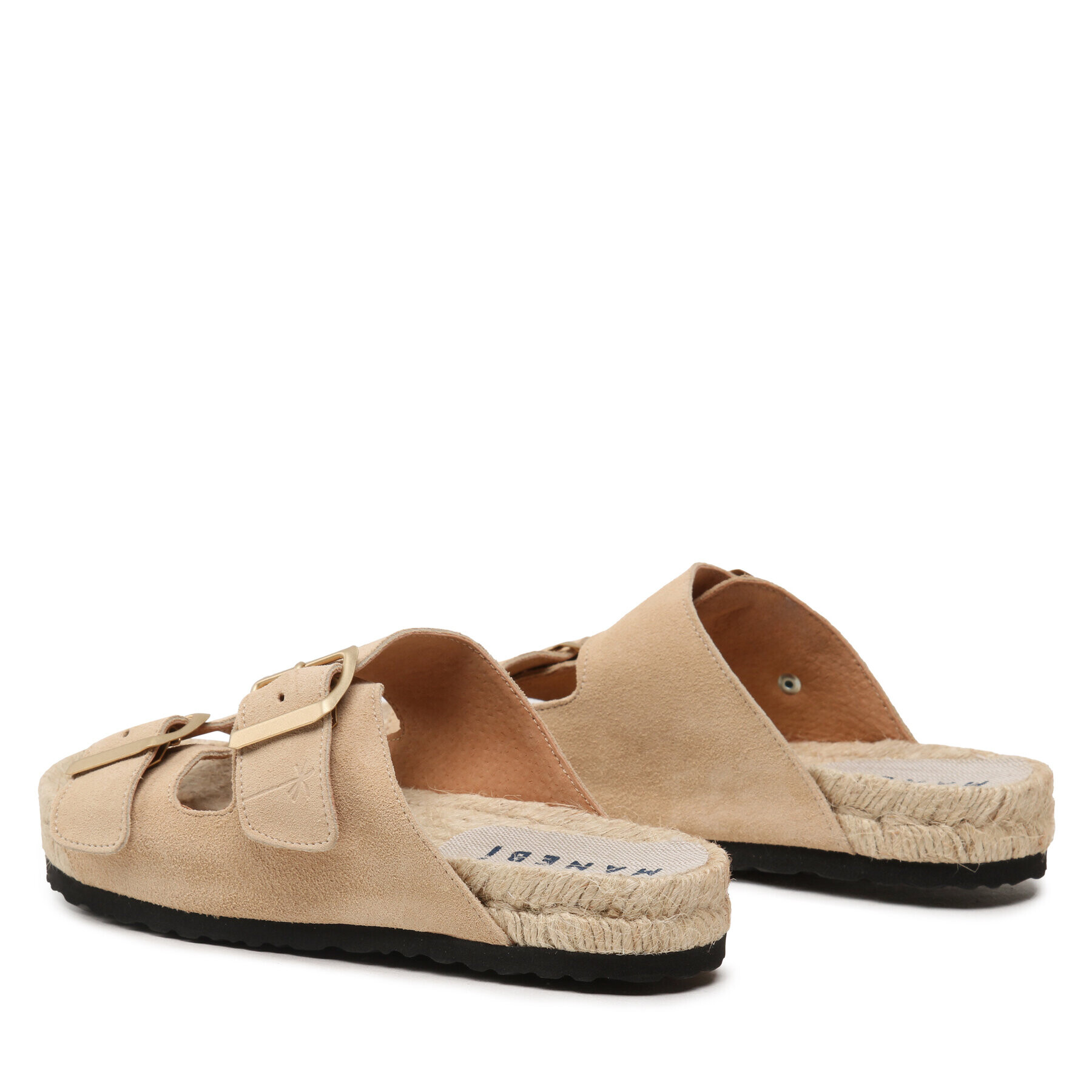 Manebi Еспадрили Suede Nordic Sandals K 1.1 R0 Бежов - Pepit.bg