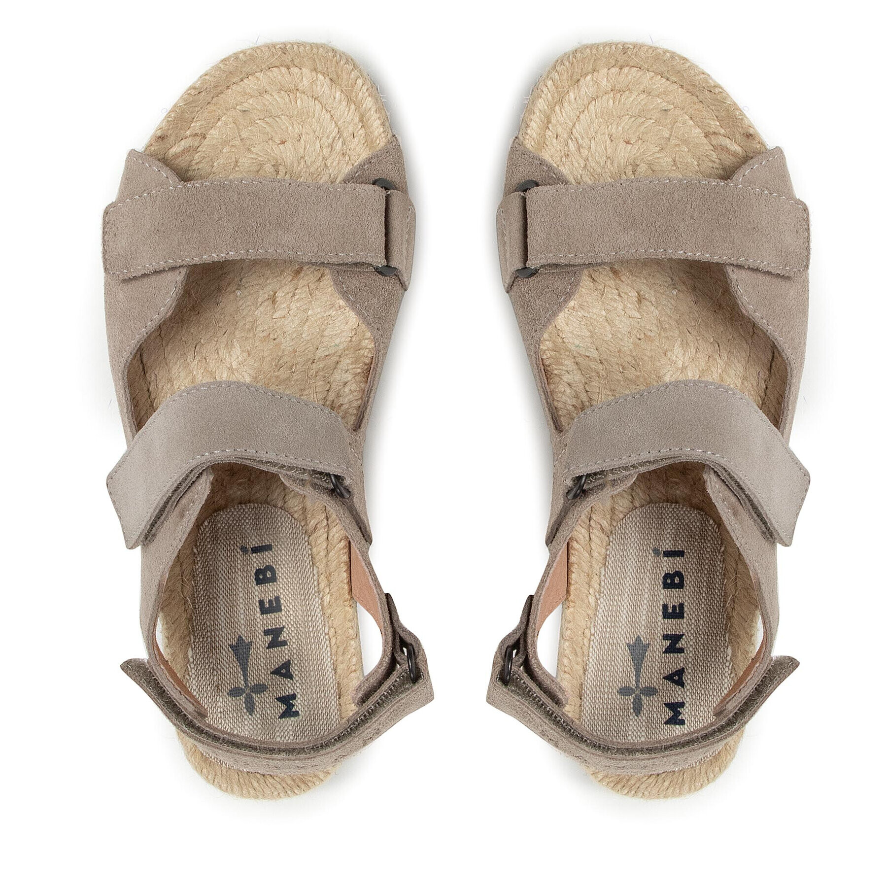 Manebi Еспадрили Trekking Sandals W 1.9 RC Сив - Pepit.bg