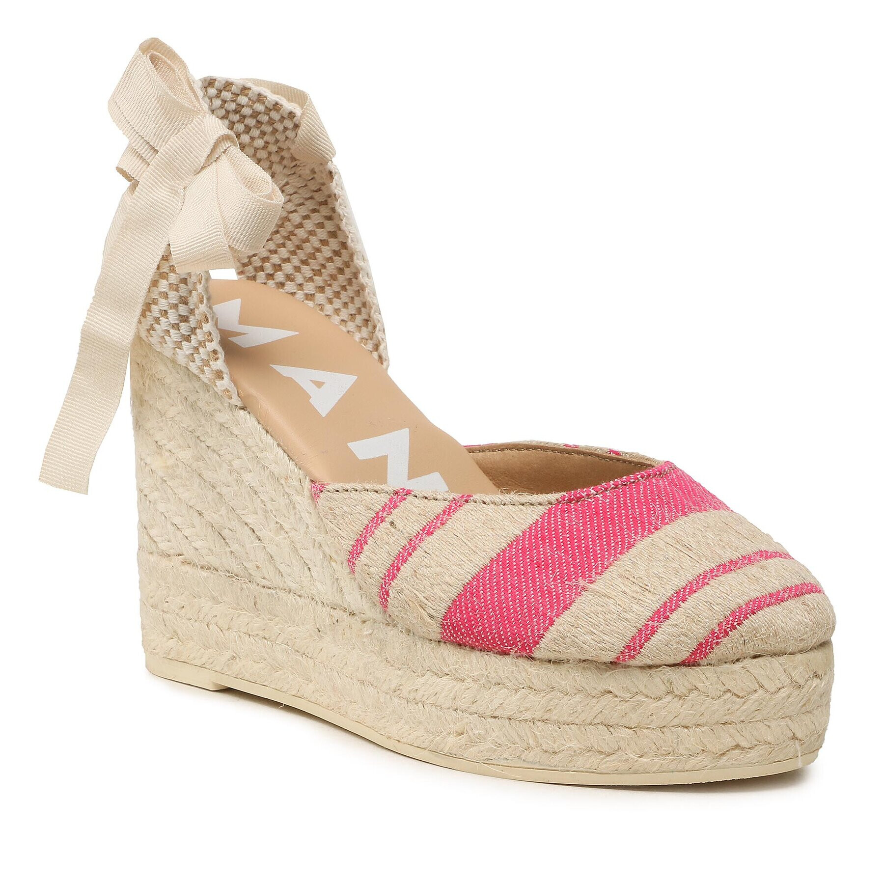 Manebi Еспадрили Wedge Espadrilles G 4.5 Wv Бежов - Pepit.bg