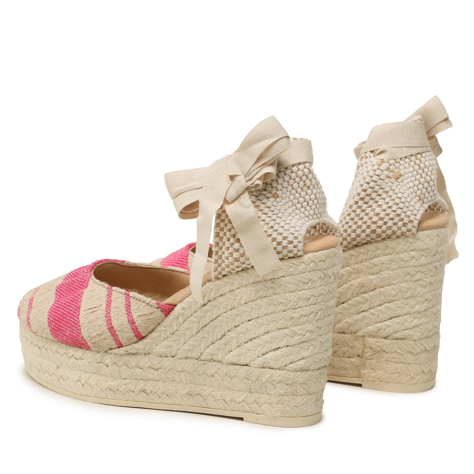 Manebi Еспадрили Wedge Espadrilles G 4.5 Wv Бежов - Pepit.bg