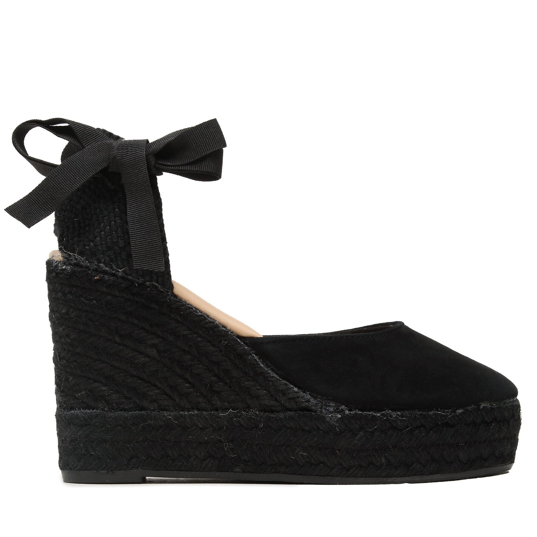 Manebi Еспадрили Wedge Espadrilles R 2.2 WV Черен - Pepit.bg